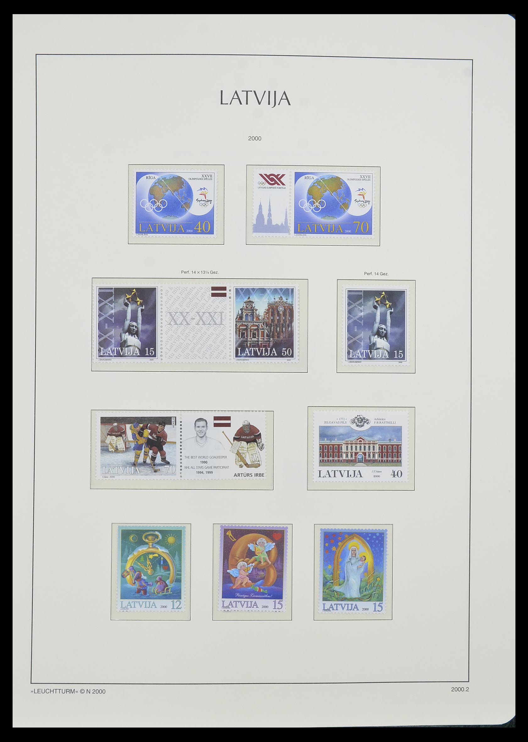 33983 086 - Postzegelverzameling 33983 Baltische Staten 1990-2012.
