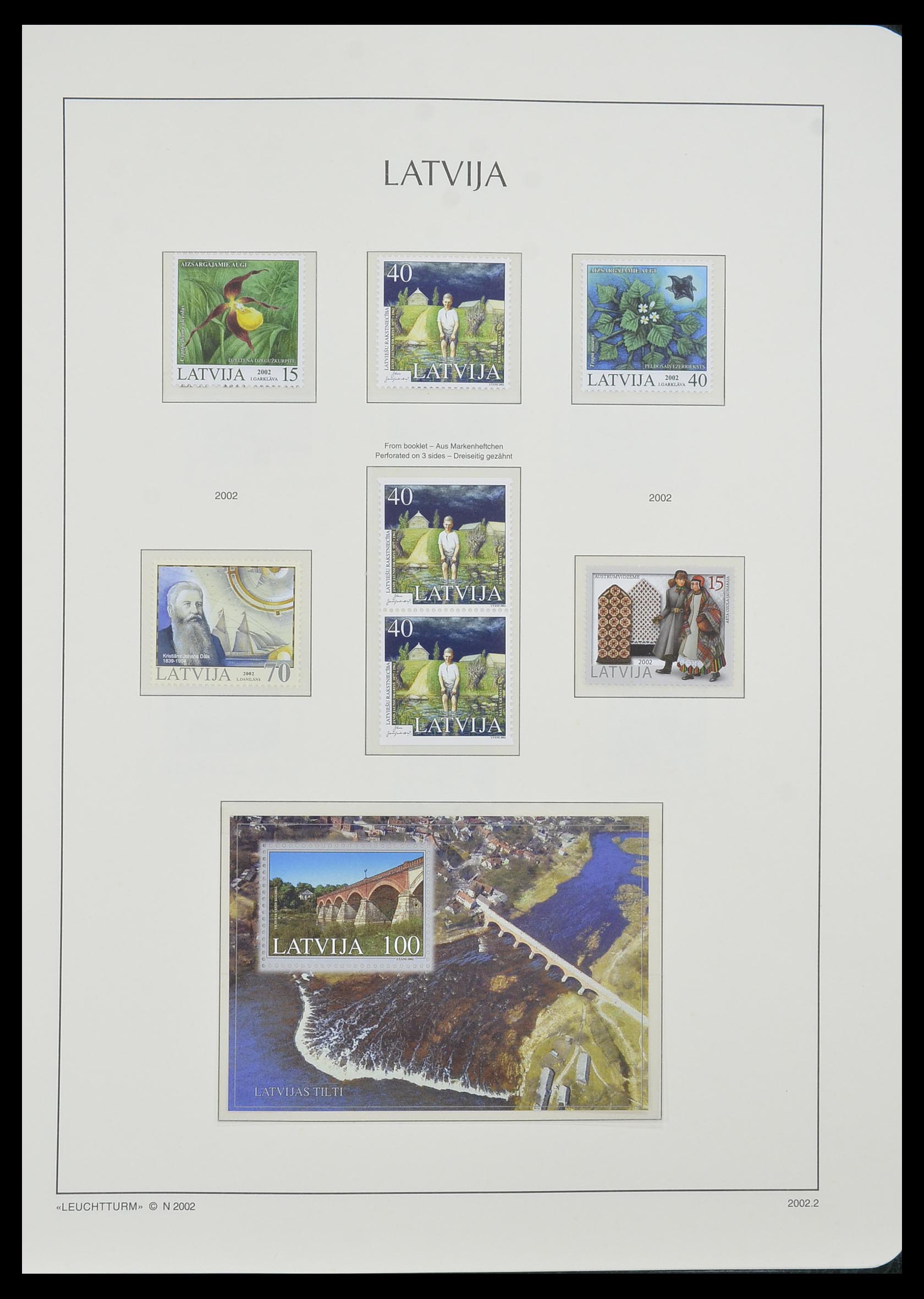 33983 092 - Postzegelverzameling 33983 Baltische Staten 1990-2012.