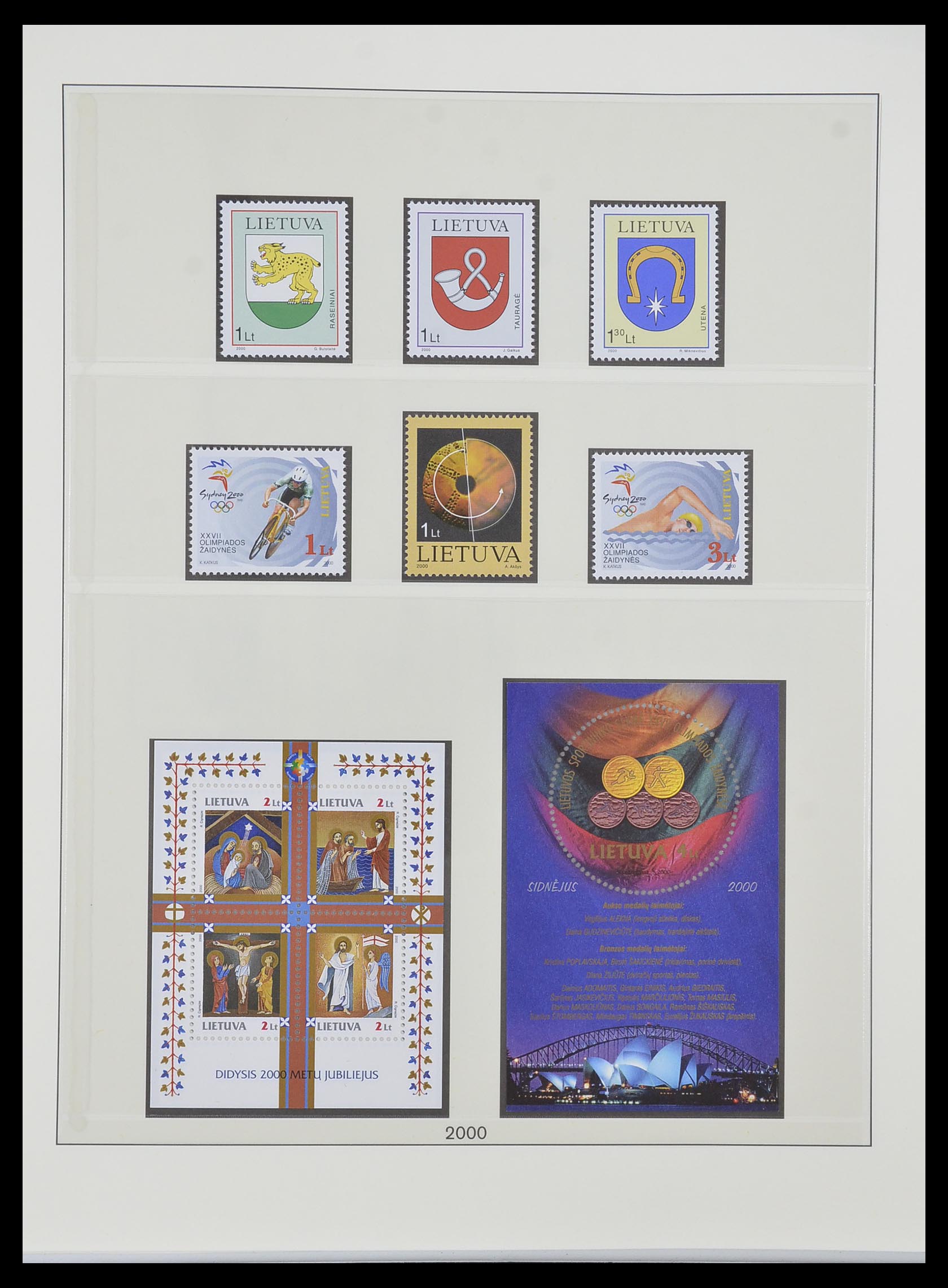 33983 166 - Postzegelverzameling 33983 Baltische Staten 1990-2012.