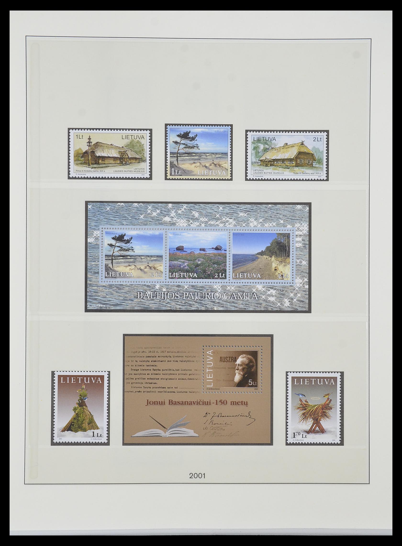 33983 169 - Postzegelverzameling 33983 Baltische Staten 1990-2012.
