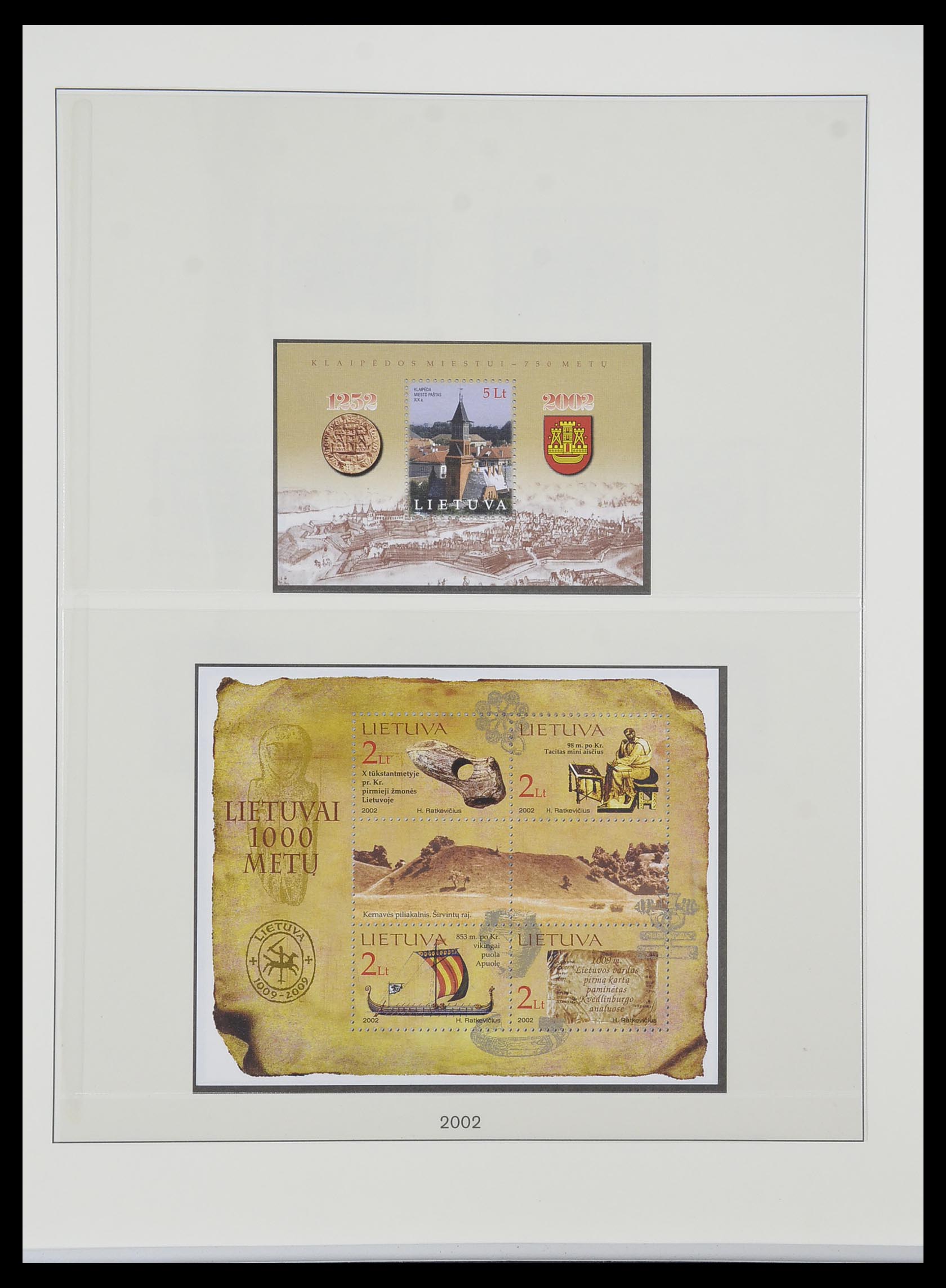 33983 171 - Postzegelverzameling 33983 Baltische Staten 1990-2012.