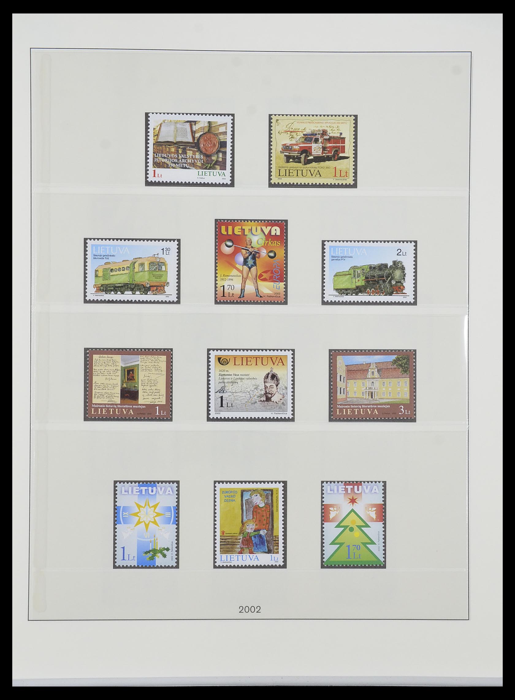 33983 172 - Postzegelverzameling 33983 Baltische Staten 1990-2012.