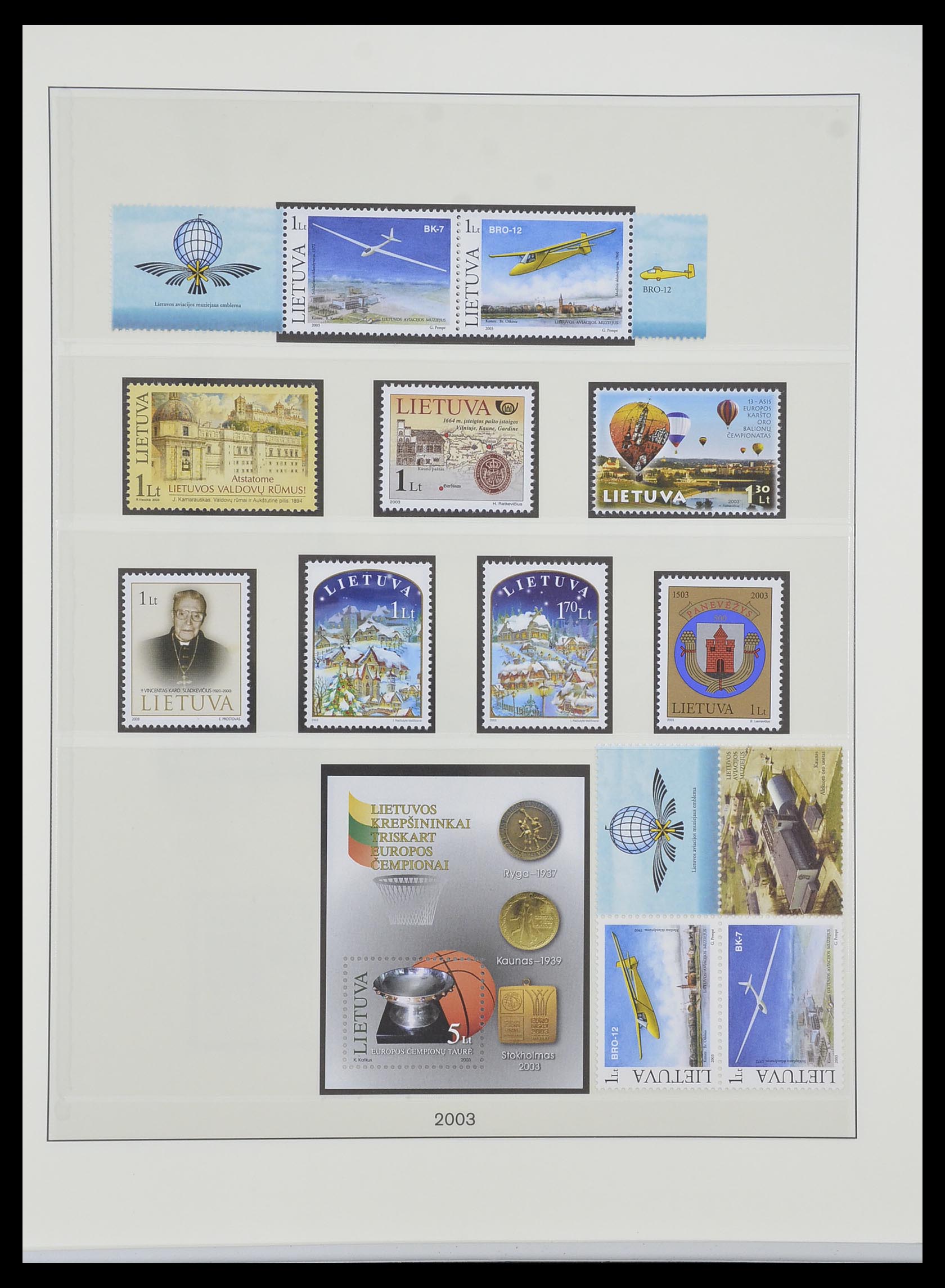 33983 175 - Postzegelverzameling 33983 Baltische Staten 1990-2012.