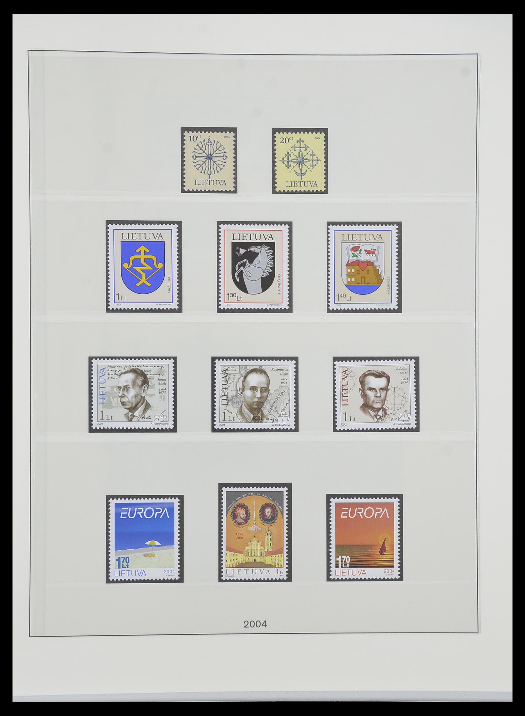 33983 176 - Postzegelverzameling 33983 Baltische Staten 1990-2012.