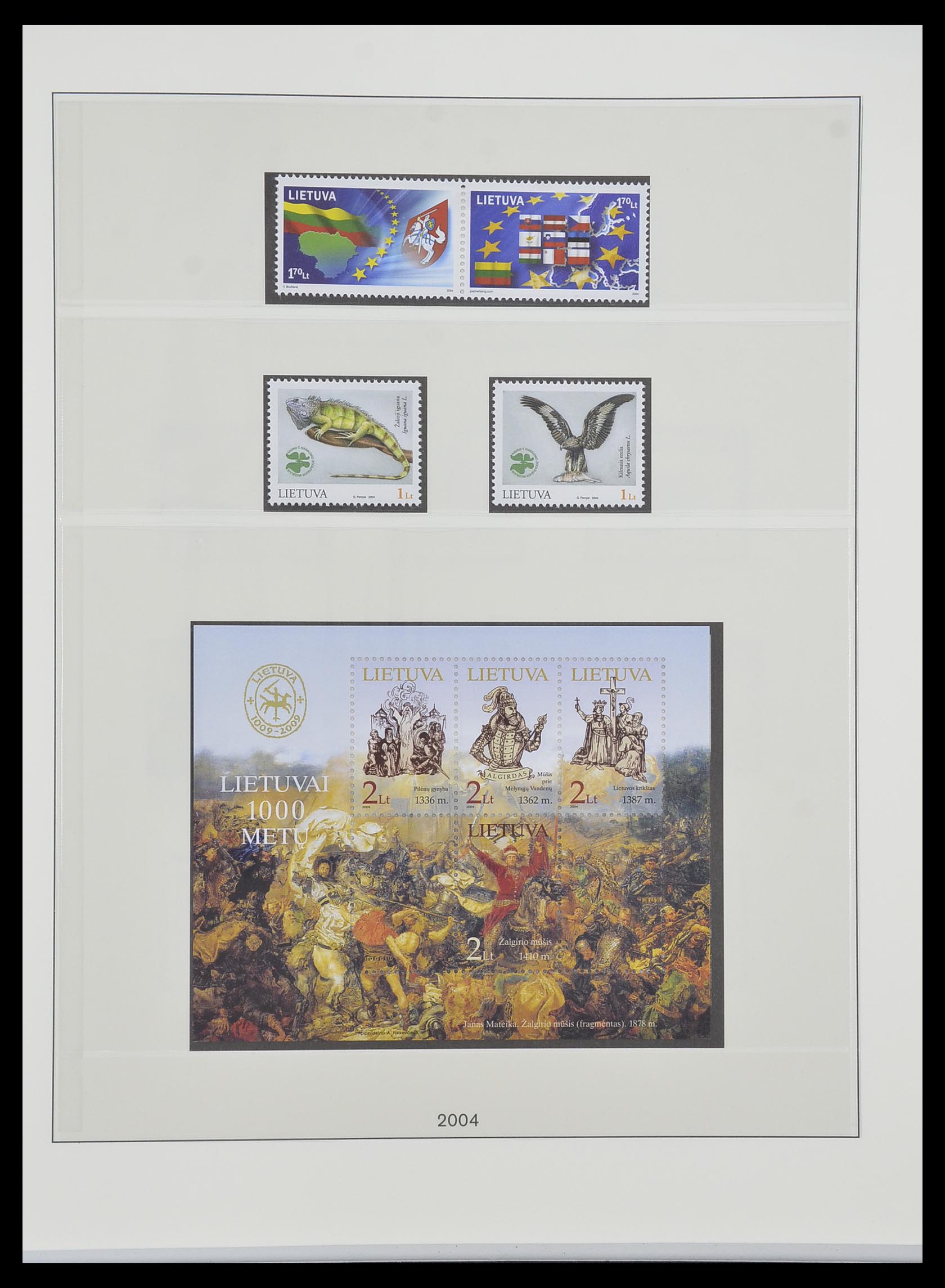 33983 177 - Postzegelverzameling 33983 Baltische Staten 1990-2012.