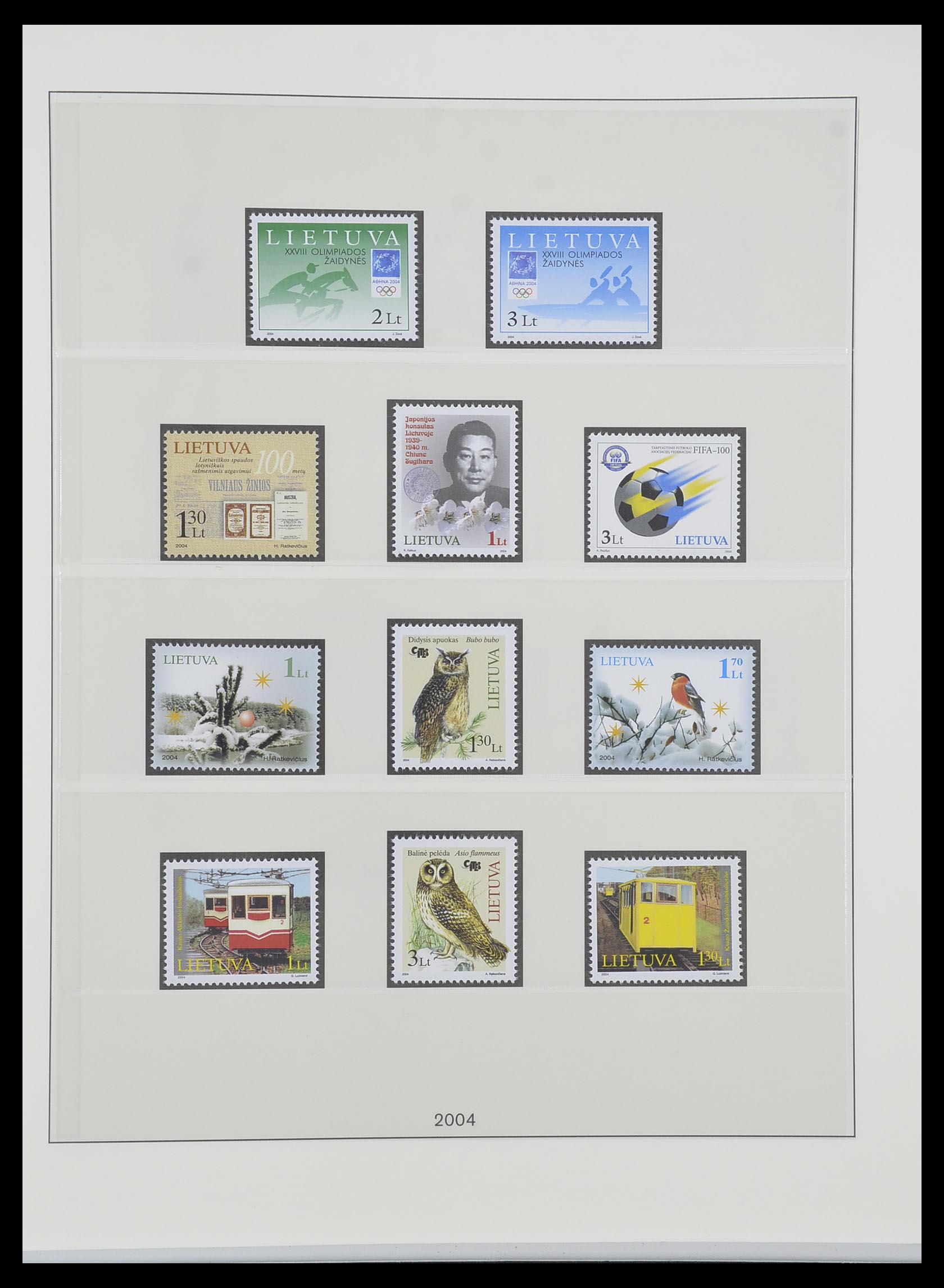 33983 178 - Postzegelverzameling 33983 Baltische Staten 1990-2012.