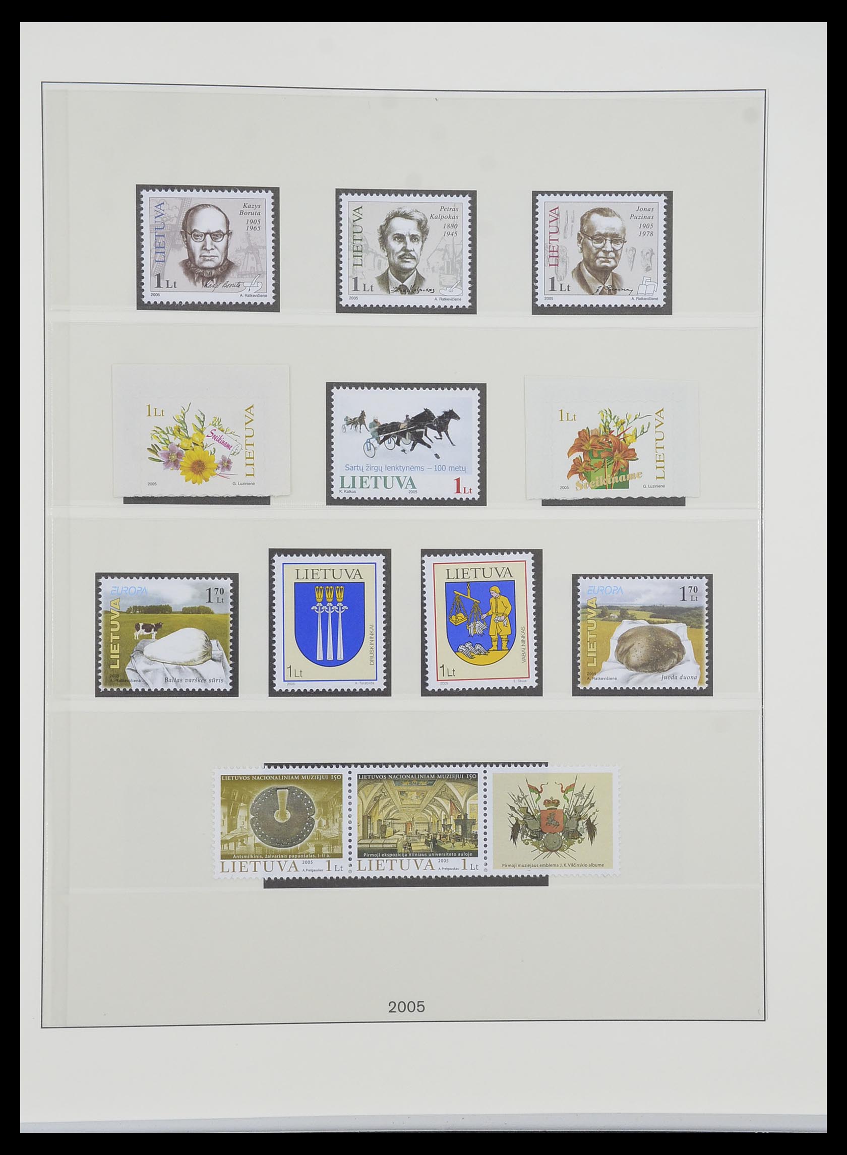 33983 179 - Stamp collection 33983 Baltic States 1990-2012.