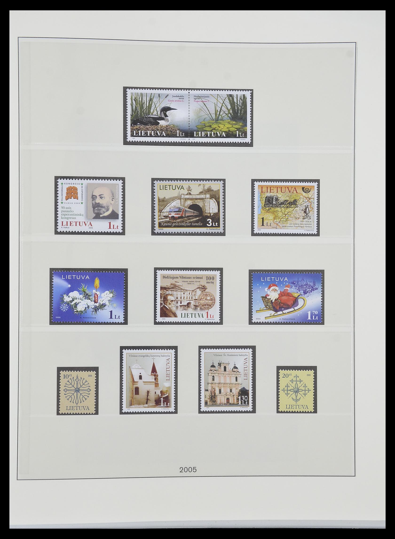 33983 180 - Postzegelverzameling 33983 Baltische Staten 1990-2012.