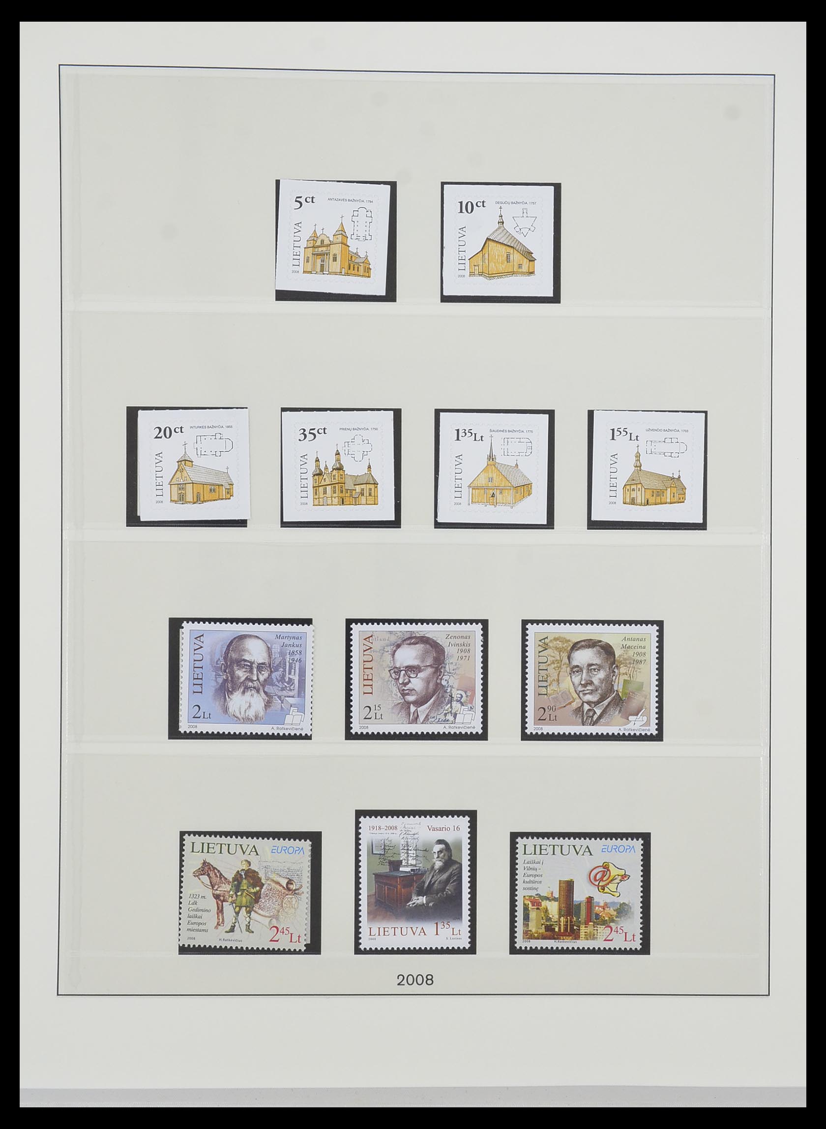 33983 188 - Stamp collection 33983 Baltic States 1990-2012.