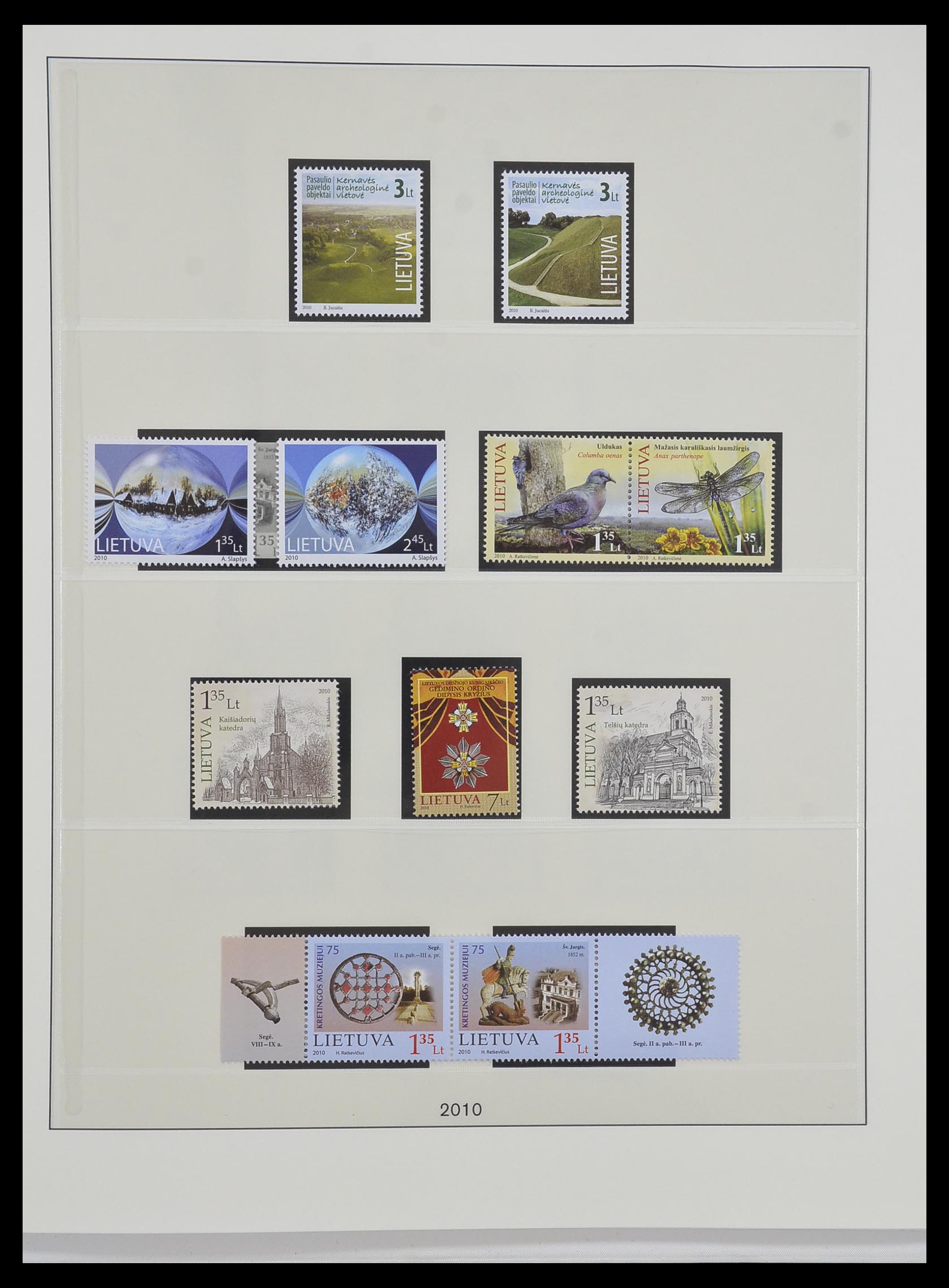 33983 198 - Stamp collection 33983 Baltic States 1990-2012.