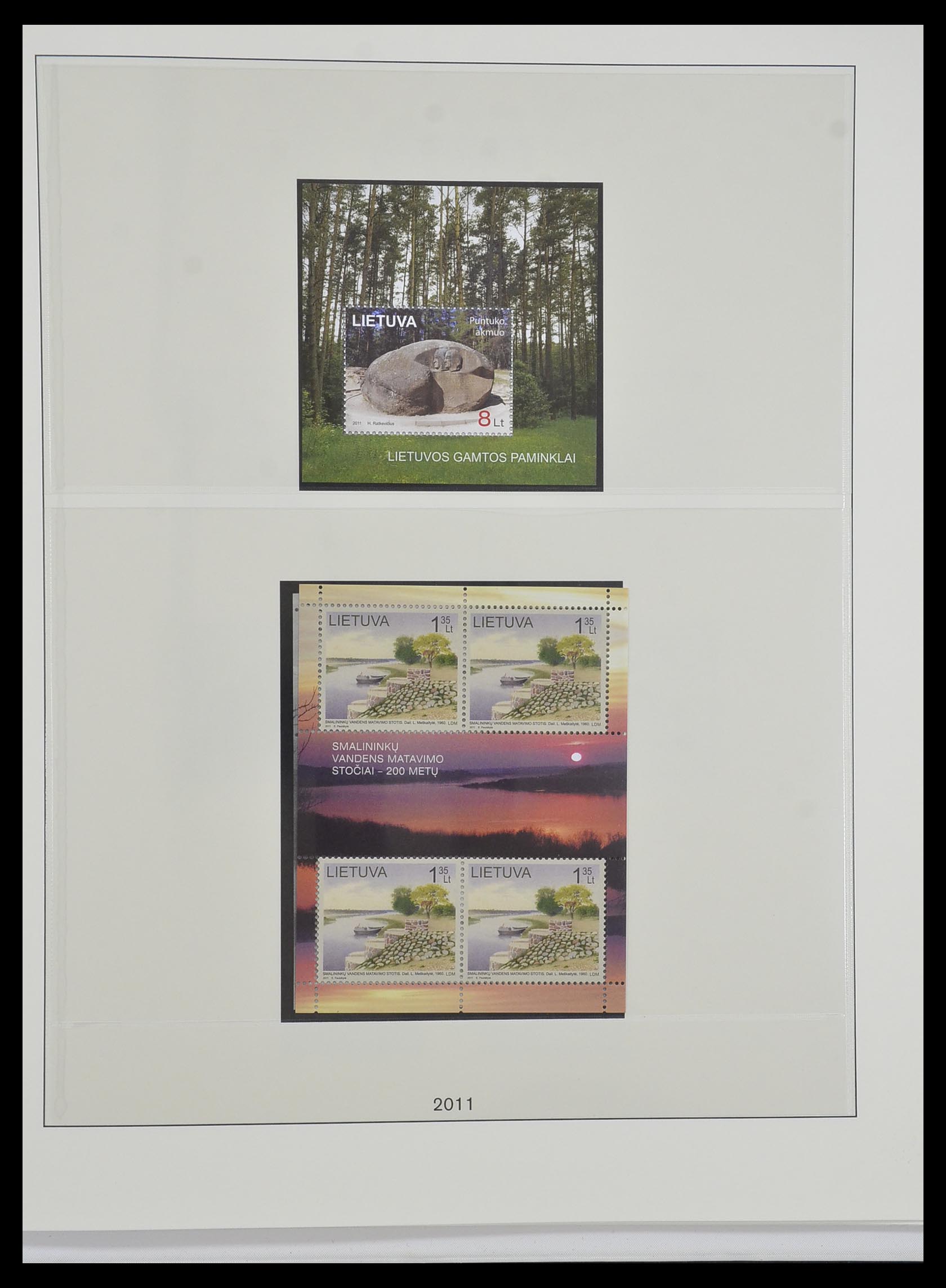 33983 202 - Postzegelverzameling 33983 Baltische Staten 1990-2012.