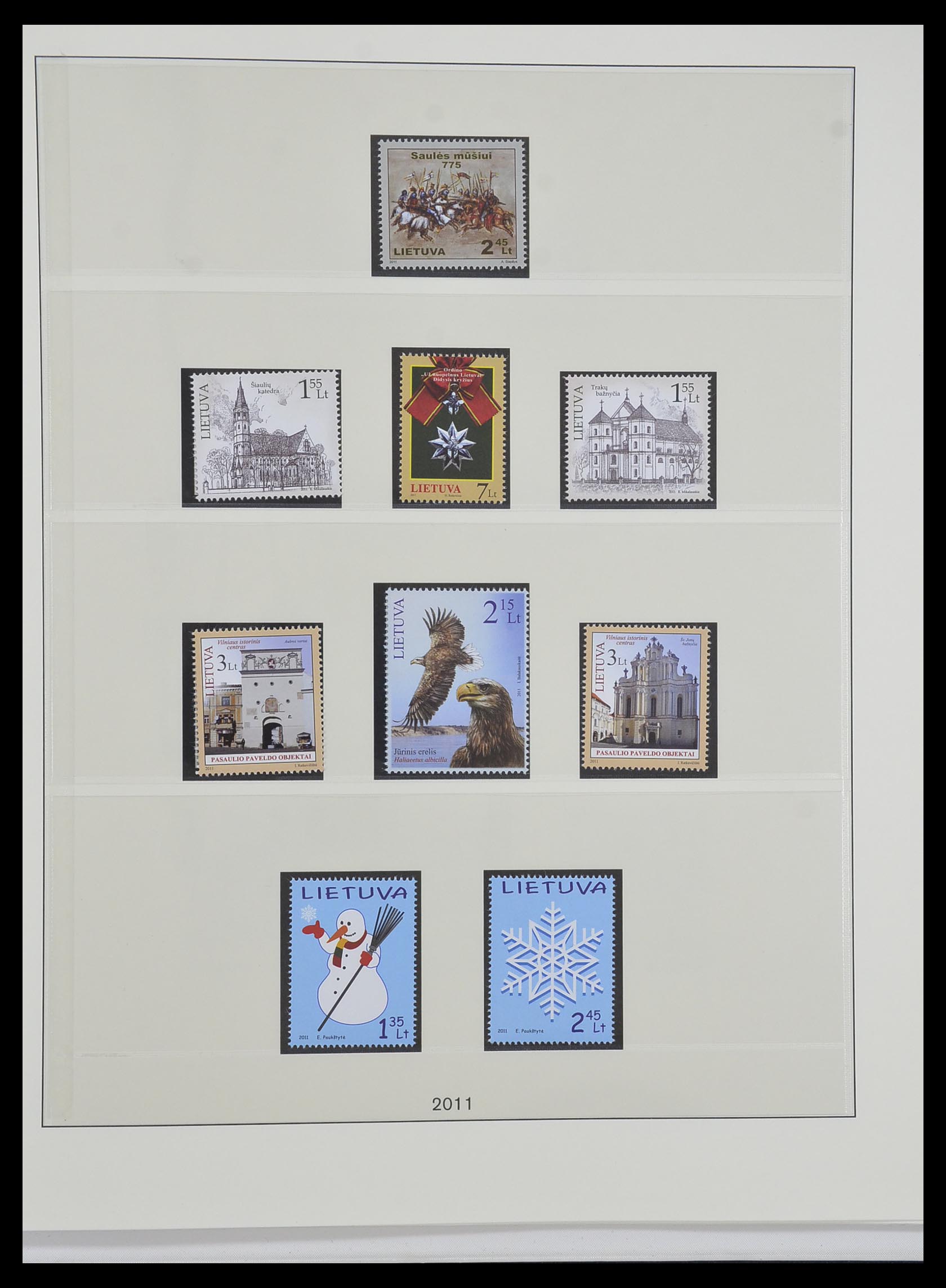 33983 203 - Postzegelverzameling 33983 Baltische Staten 1990-2012.