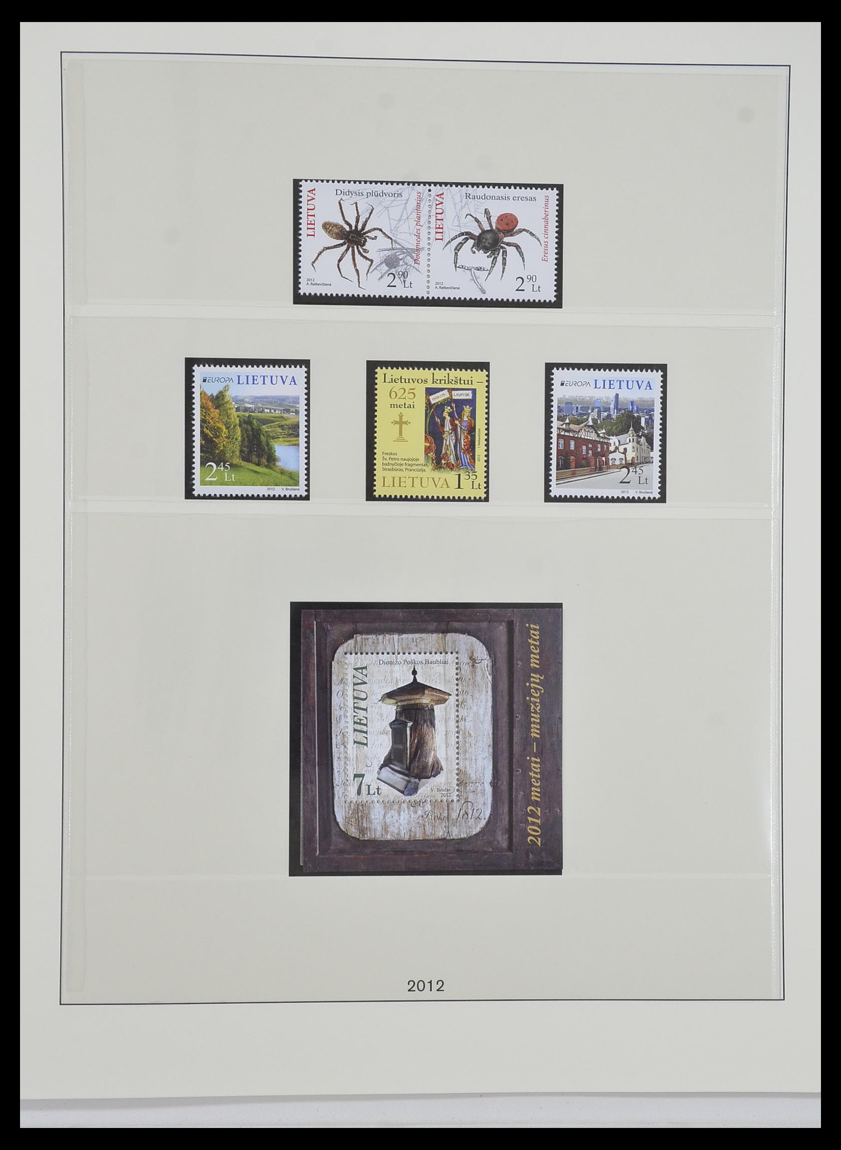 33983 205 - Postzegelverzameling 33983 Baltische Staten 1990-2012.