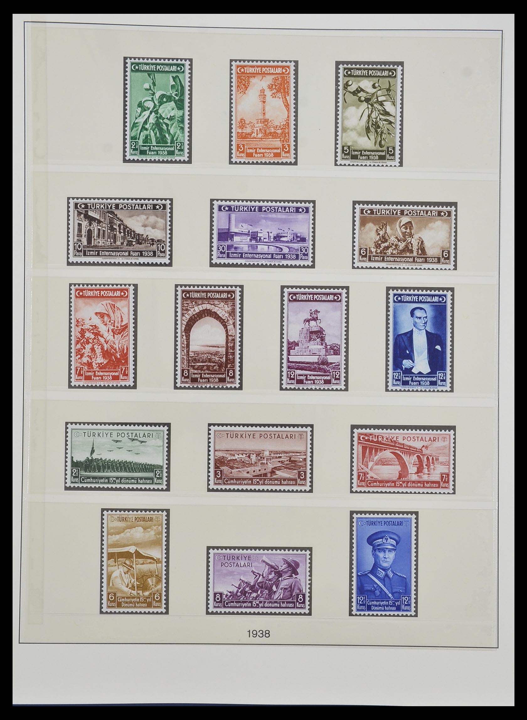 33984 001 - Stamp collection 33984 Turkey 1938-1990.