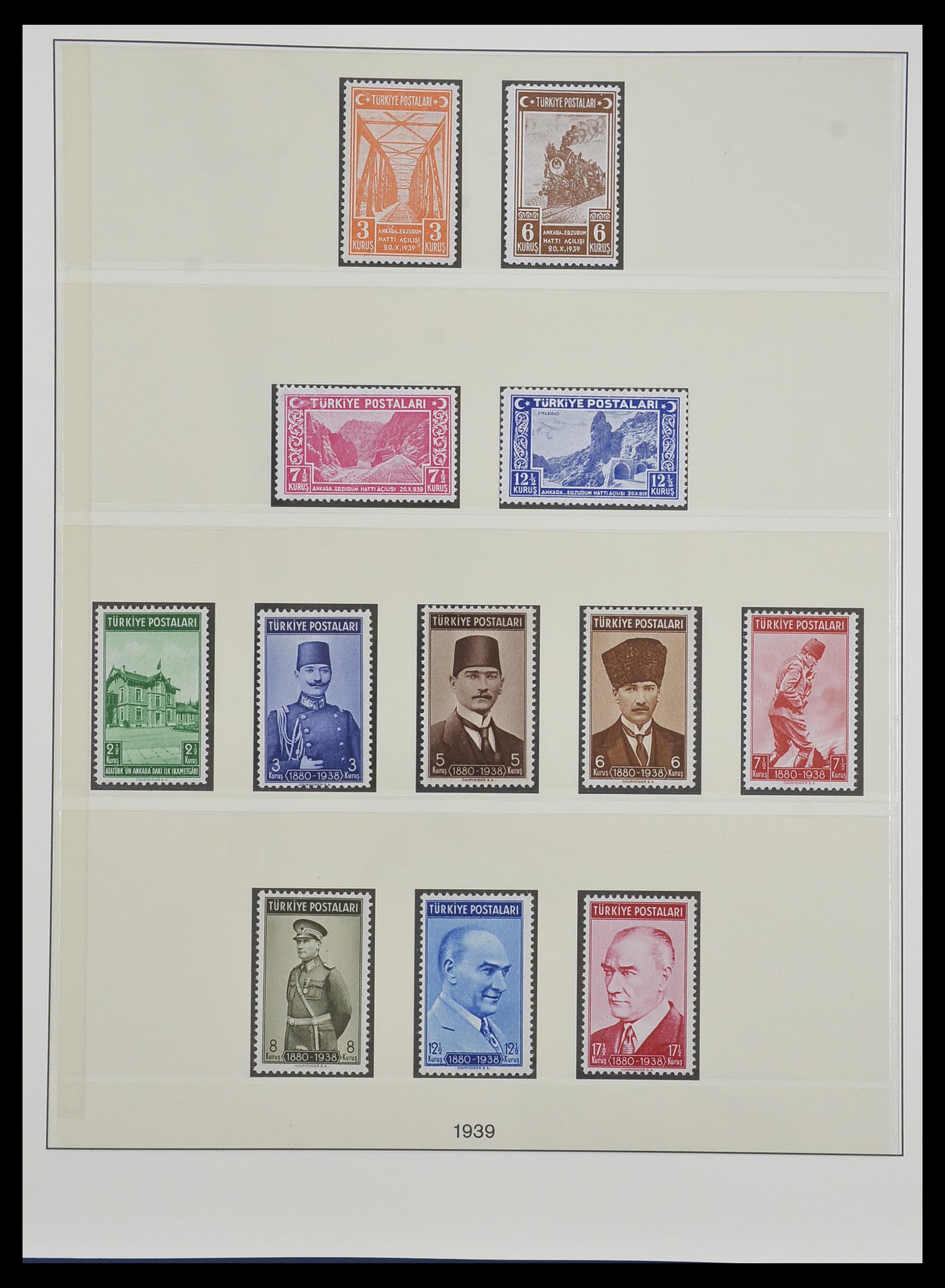 33984 004 - Stamp collection 33984 Turkey 1938-1990.