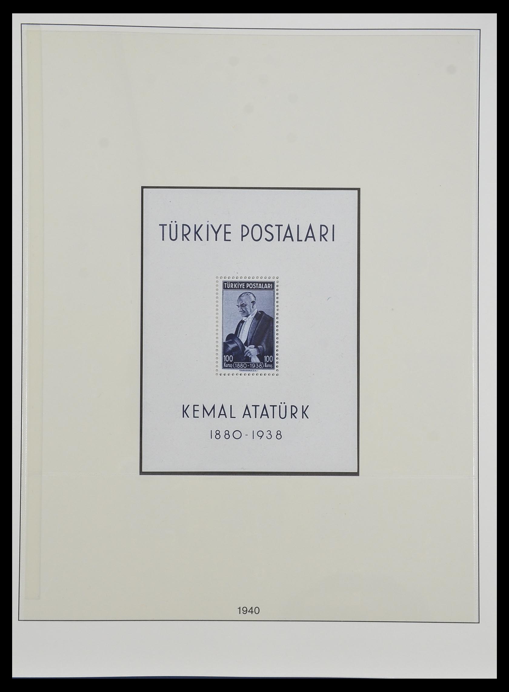 33984 005 - Postzegelverzameling 33984 Turkije 1938-1990.