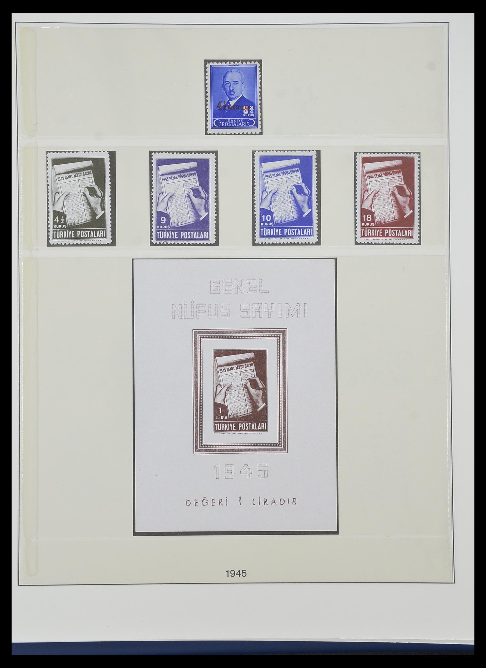 33984 014 - Stamp collection 33984 Turkey 1938-1990.