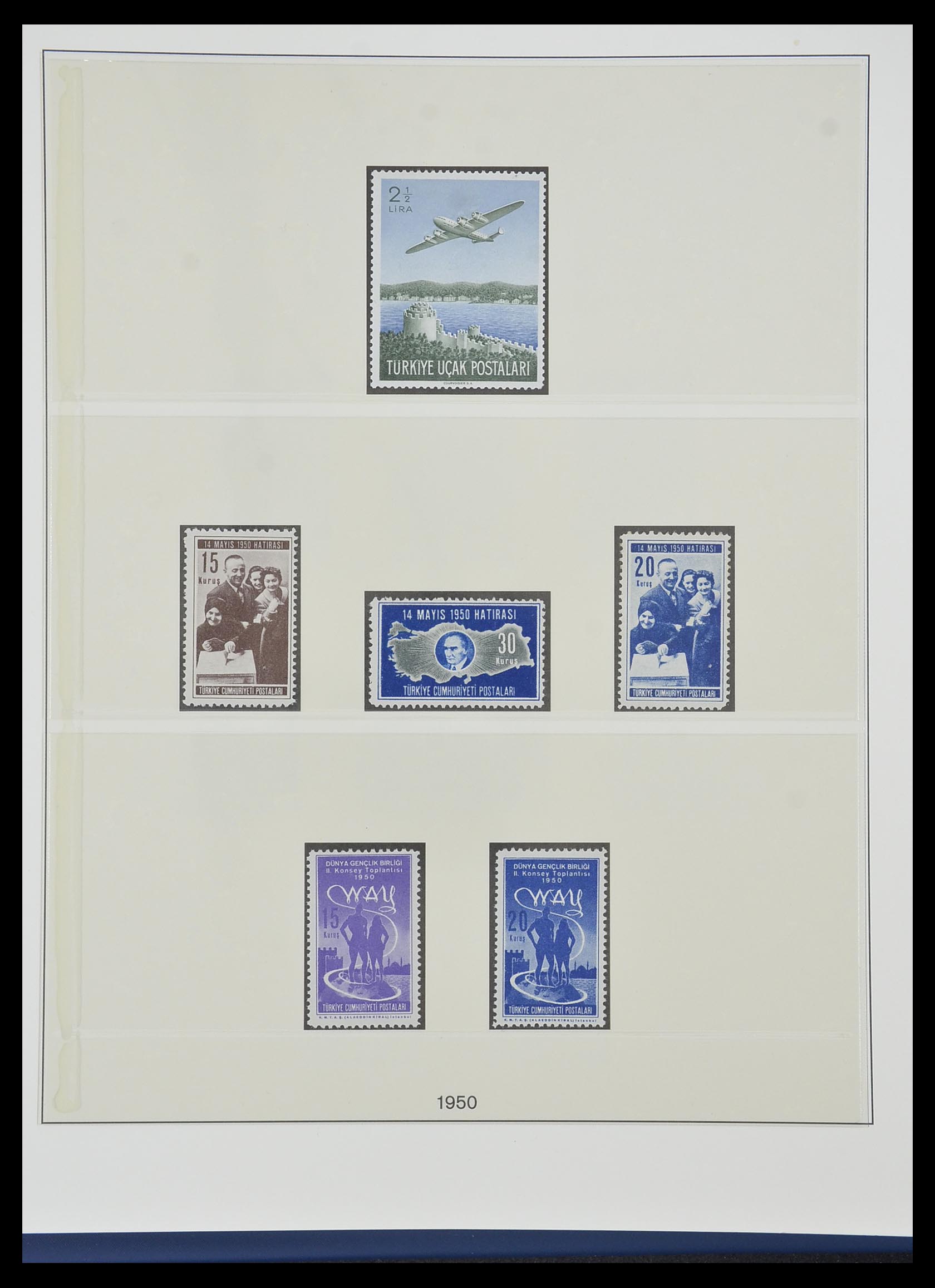 33984 021 - Stamp collection 33984 Turkey 1938-1990.