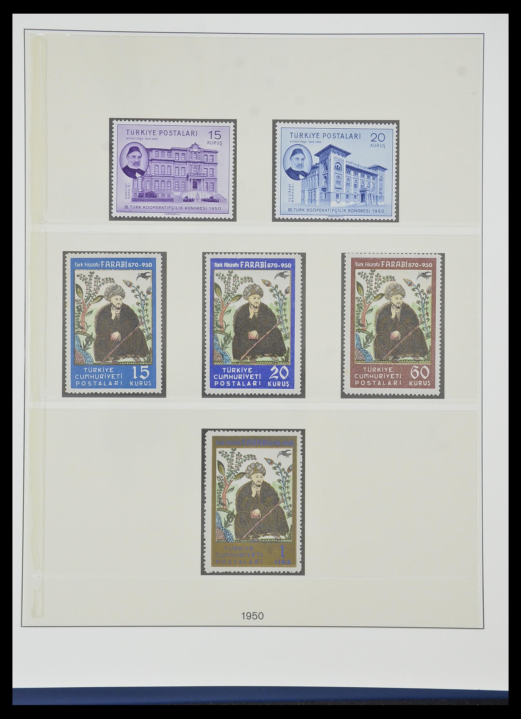 33984 023 - Postzegelverzameling 33984 Turkije 1938-1990.