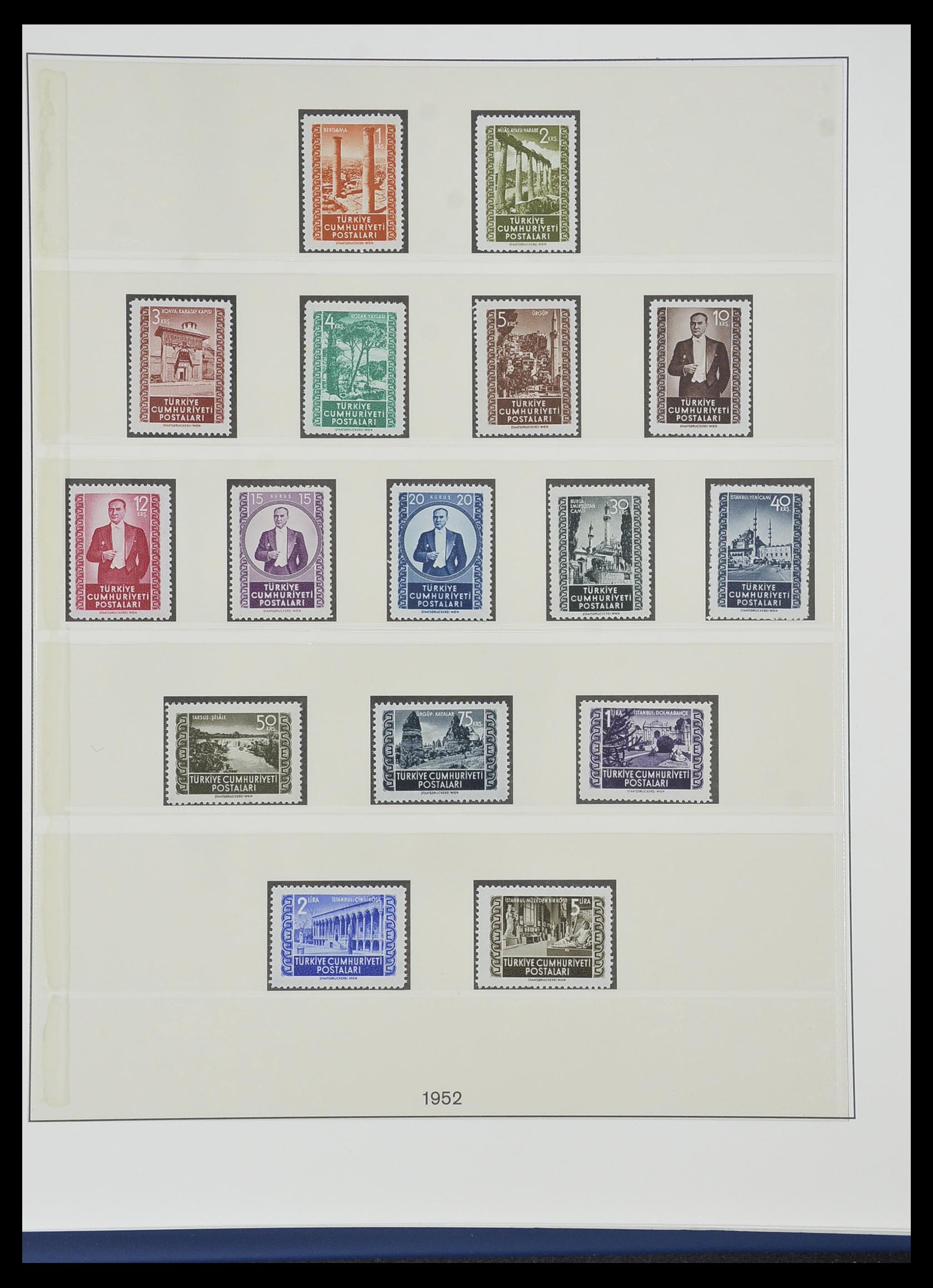 33984 027 - Stamp collection 33984 Turkey 1938-1990.
