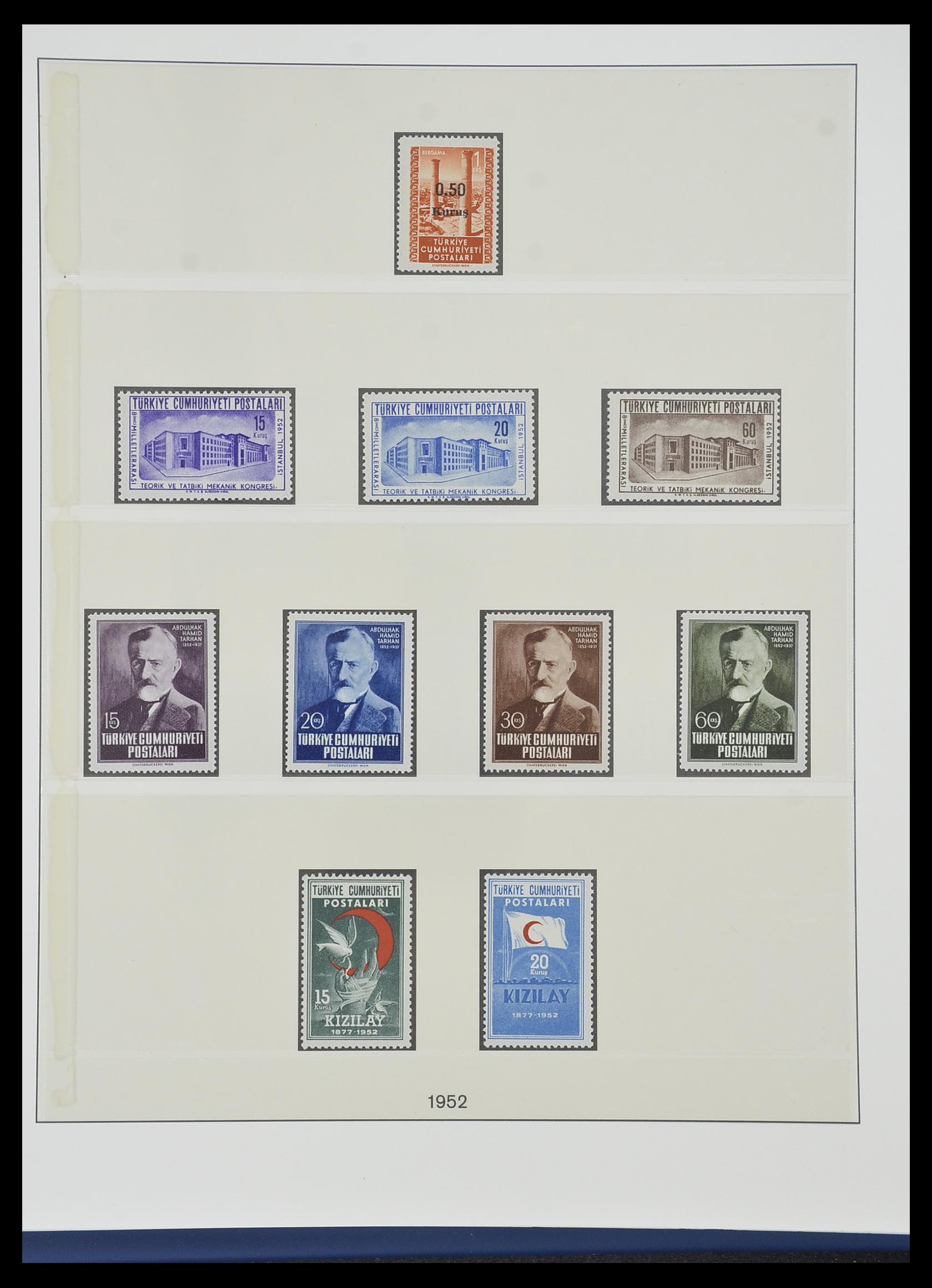 33984 029 - Postzegelverzameling 33984 Turkije 1938-1990.