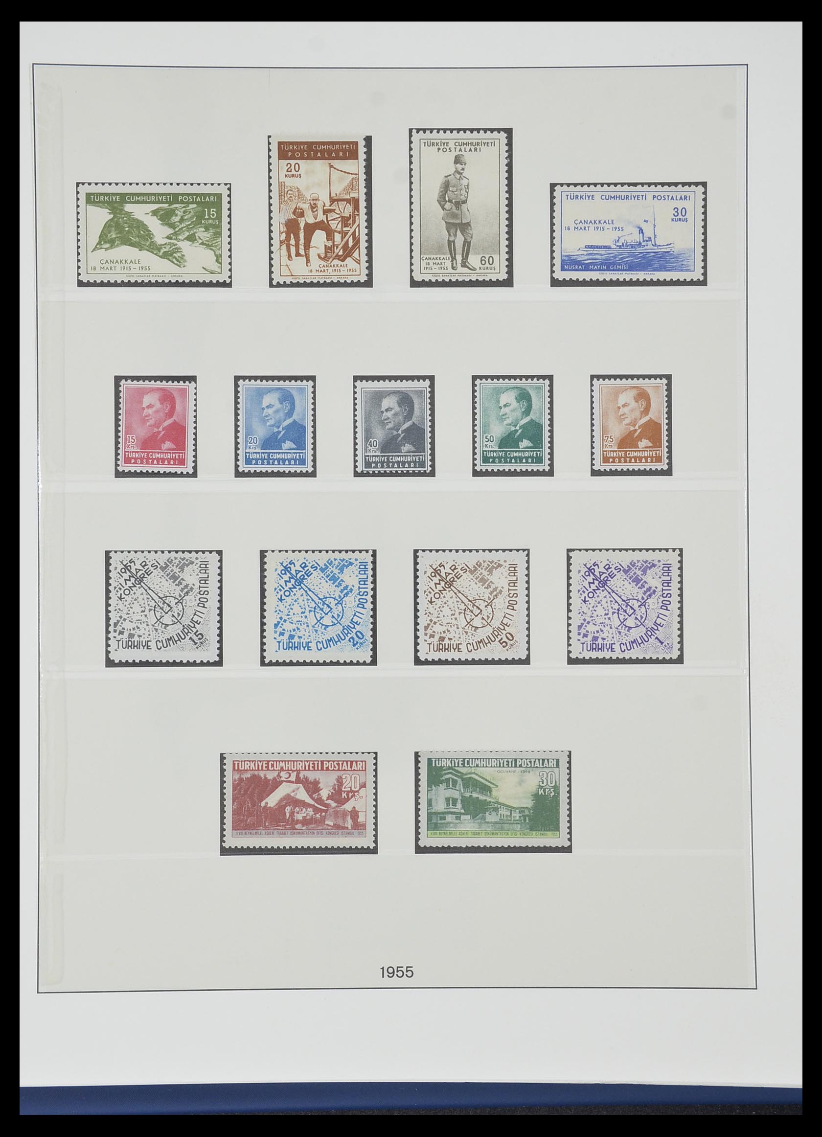 33984 039 - Stamp collection 33984 Turkey 1938-1990.