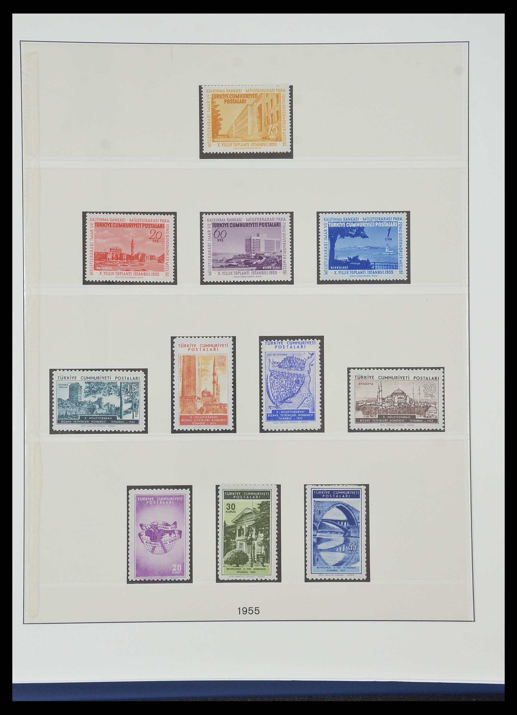 33984 041 - Postzegelverzameling 33984 Turkije 1938-1990.