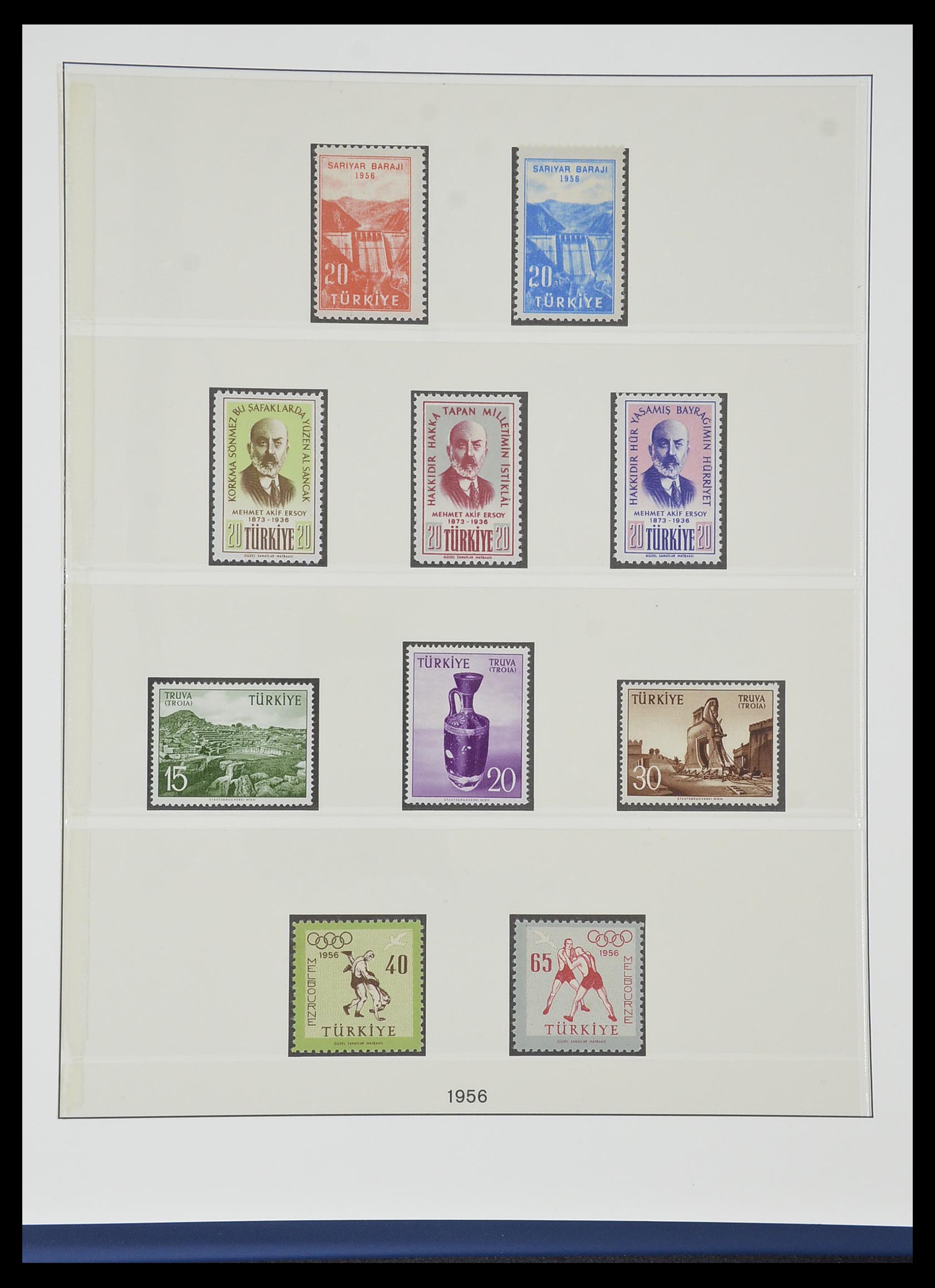 33984 047 - Stamp collection 33984 Turkey 1938-1990.