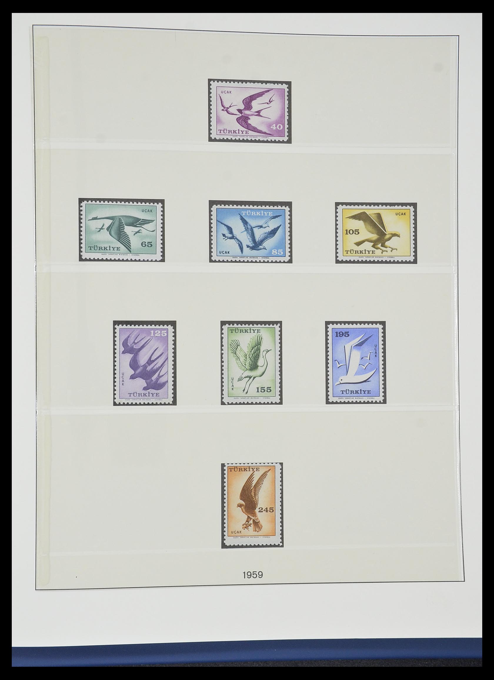 33984 058 - Postzegelverzameling 33984 Turkije 1938-1990.