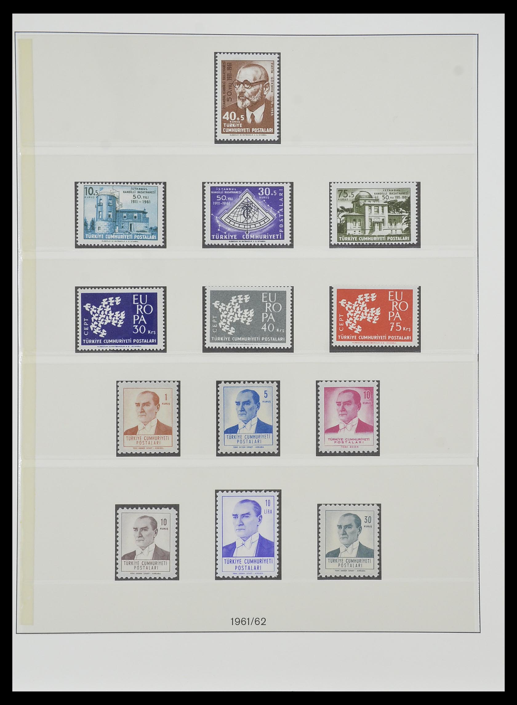 33984 070 - Postzegelverzameling 33984 Turkije 1938-1990.