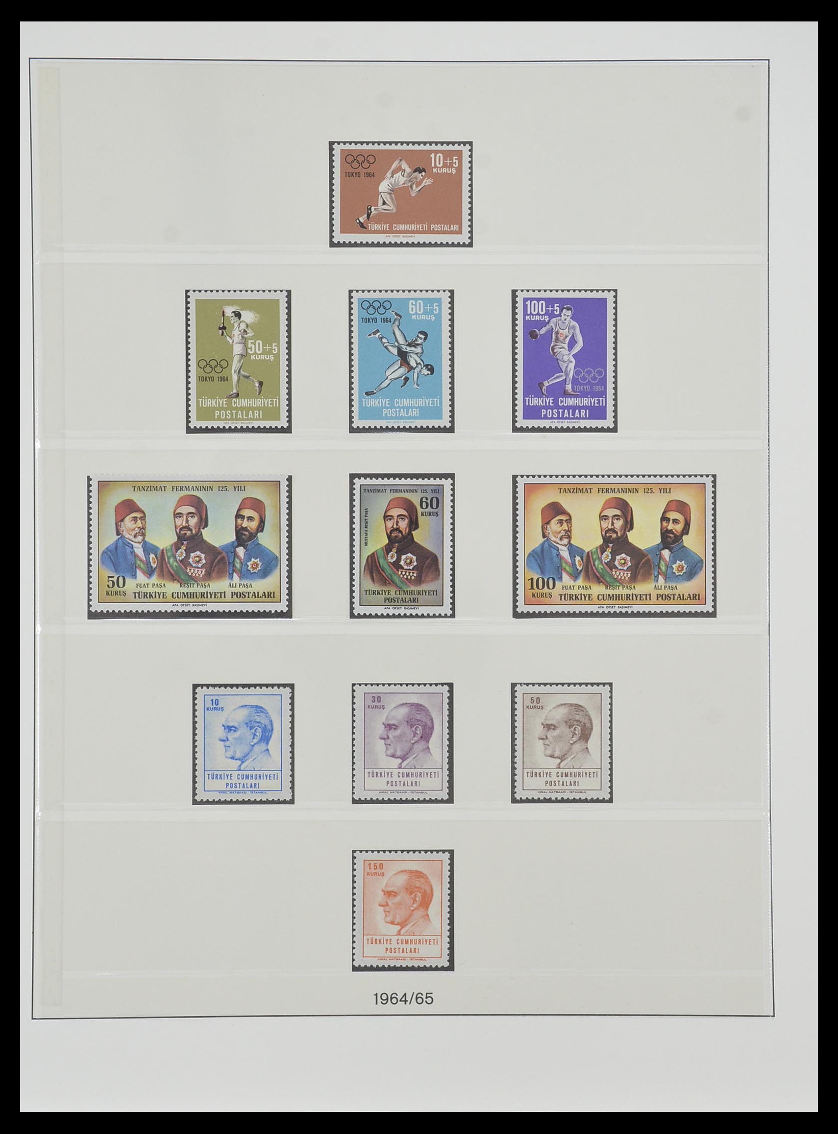 33984 081 - Stamp collection 33984 Turkey 1938-1990.
