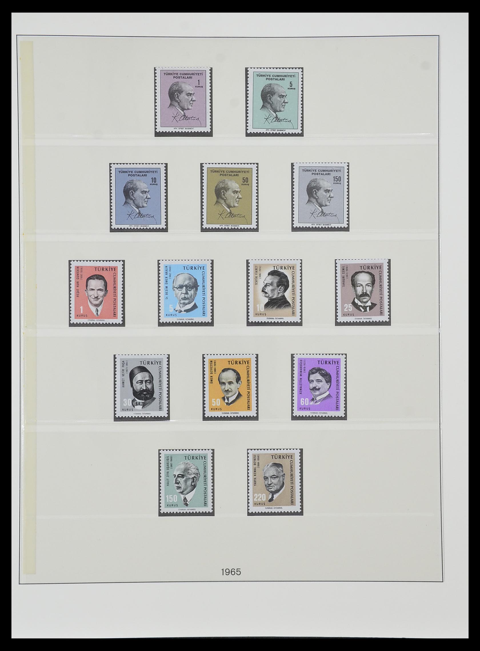 33984 085 - Stamp collection 33984 Turkey 1938-1990.