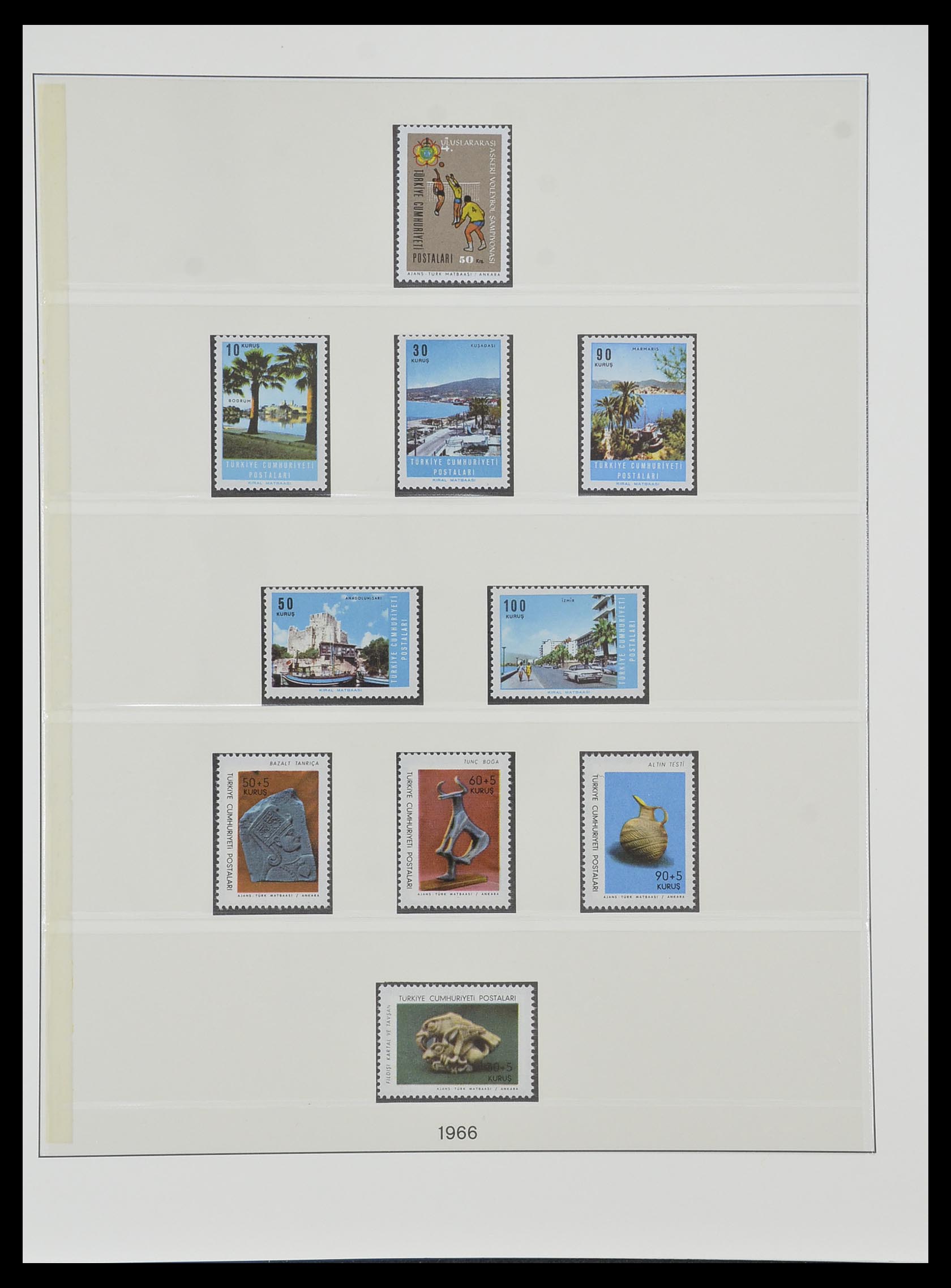 33984 087 - Postzegelverzameling 33984 Turkije 1938-1990.