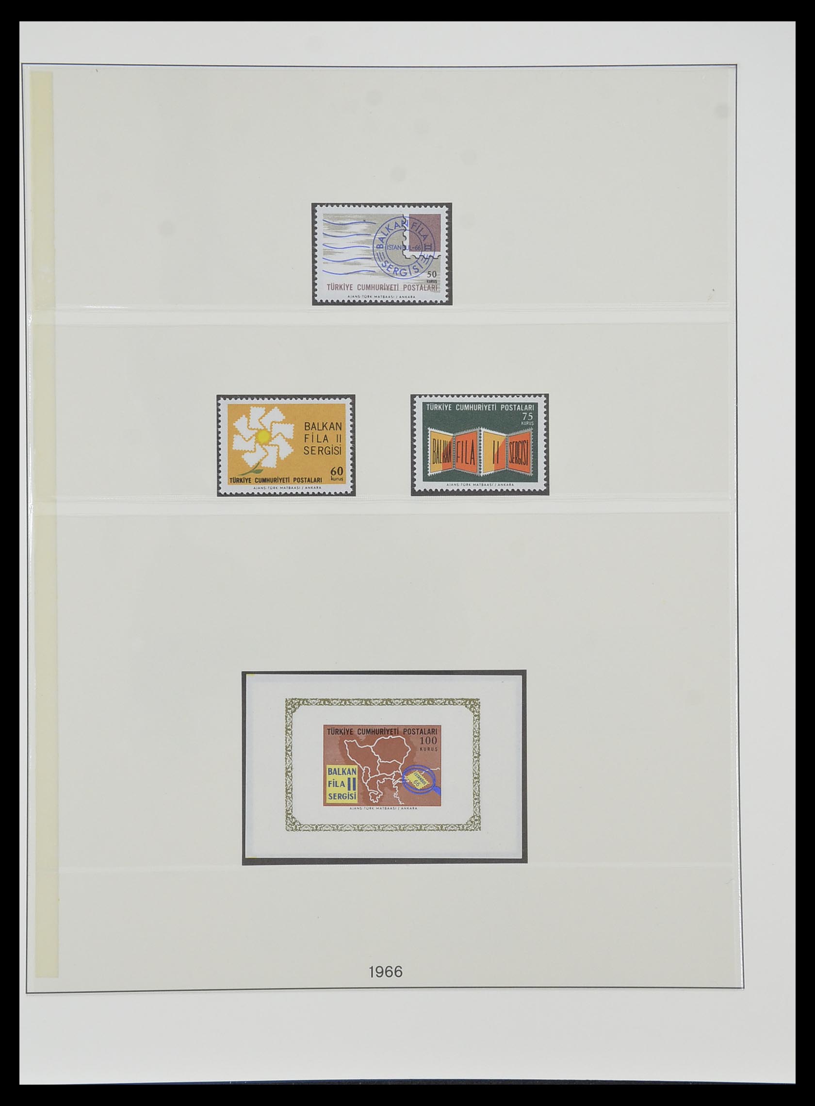 33984 088 - Postzegelverzameling 33984 Turkije 1938-1990.