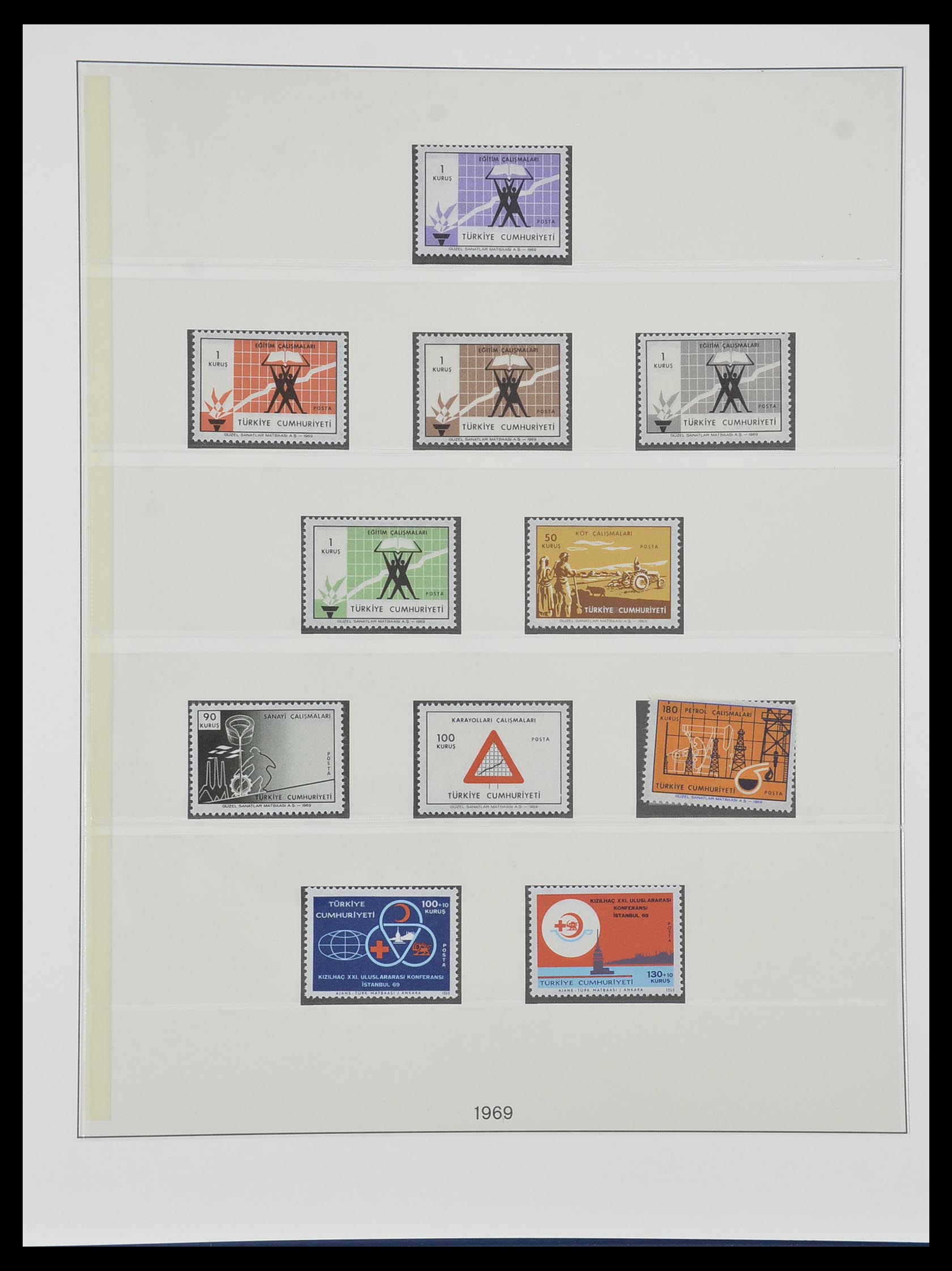 33984 101 - Stamp collection 33984 Turkey 1938-1990.