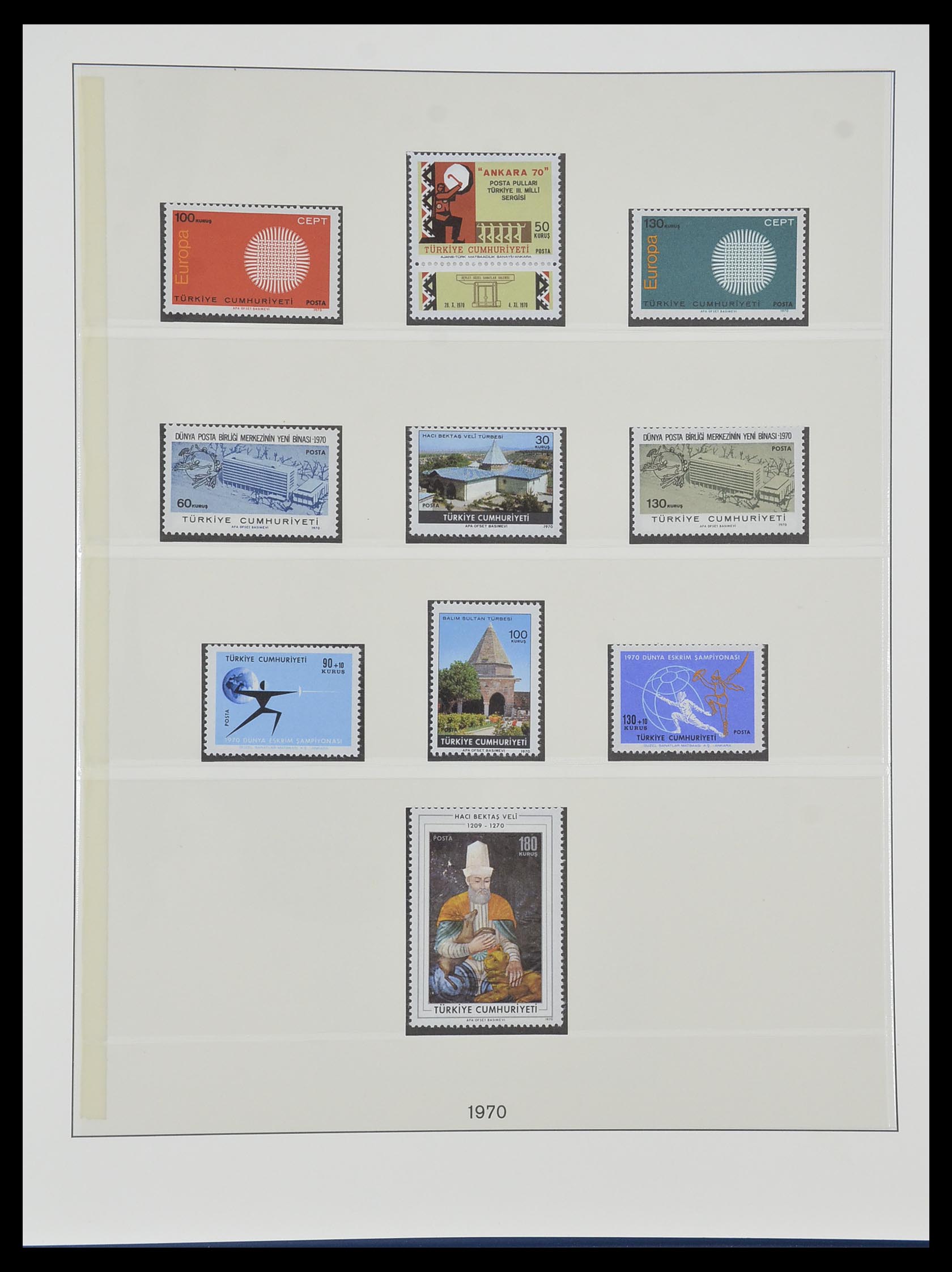 33984 106 - Stamp collection 33984 Turkey 1938-1990.