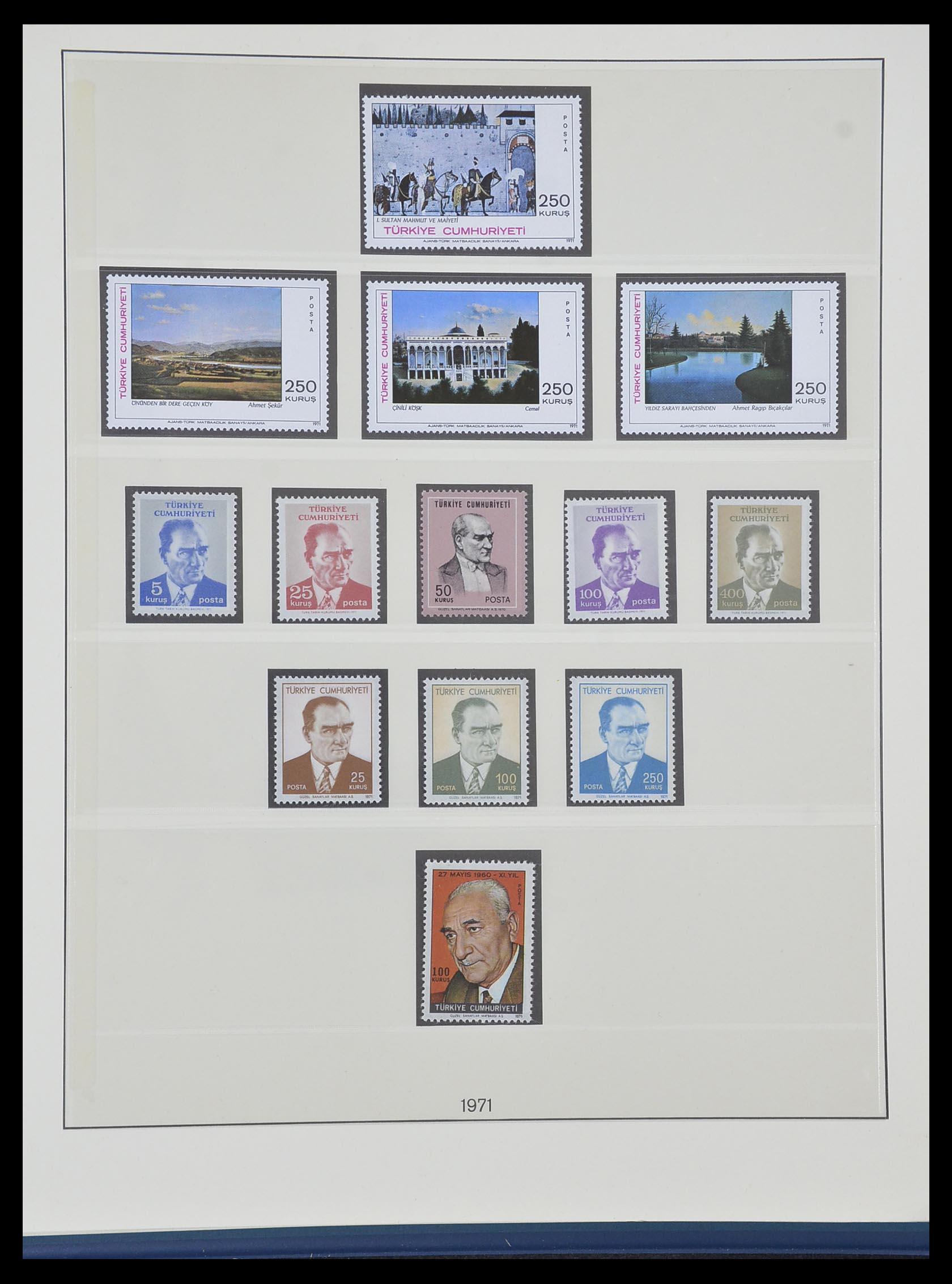 33984 110 - Stamp collection 33984 Turkey 1938-1990.