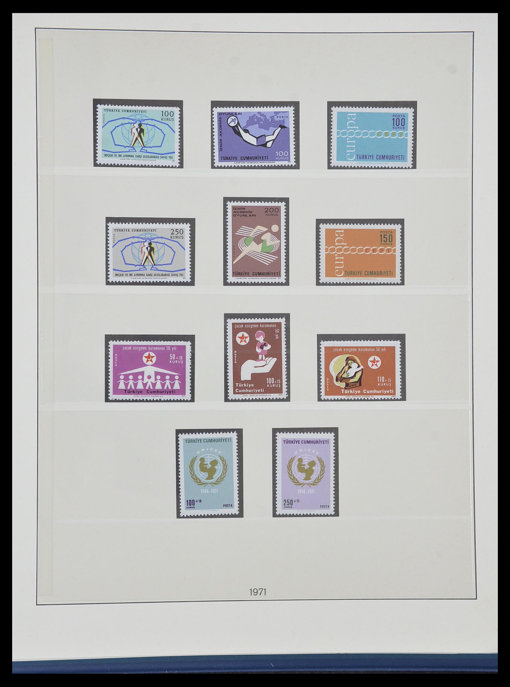 33984 111 - Stamp collection 33984 Turkey 1938-1990.