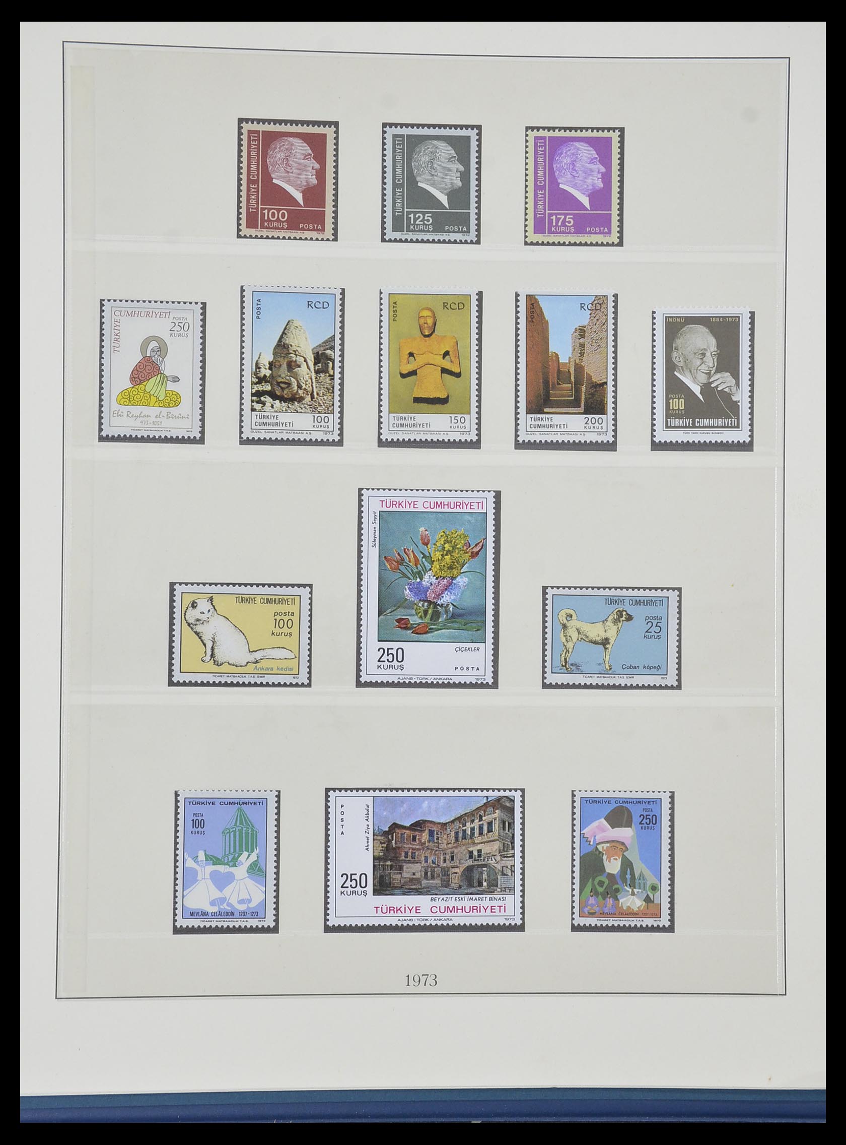 33984 117 - Stamp collection 33984 Turkey 1938-1990.