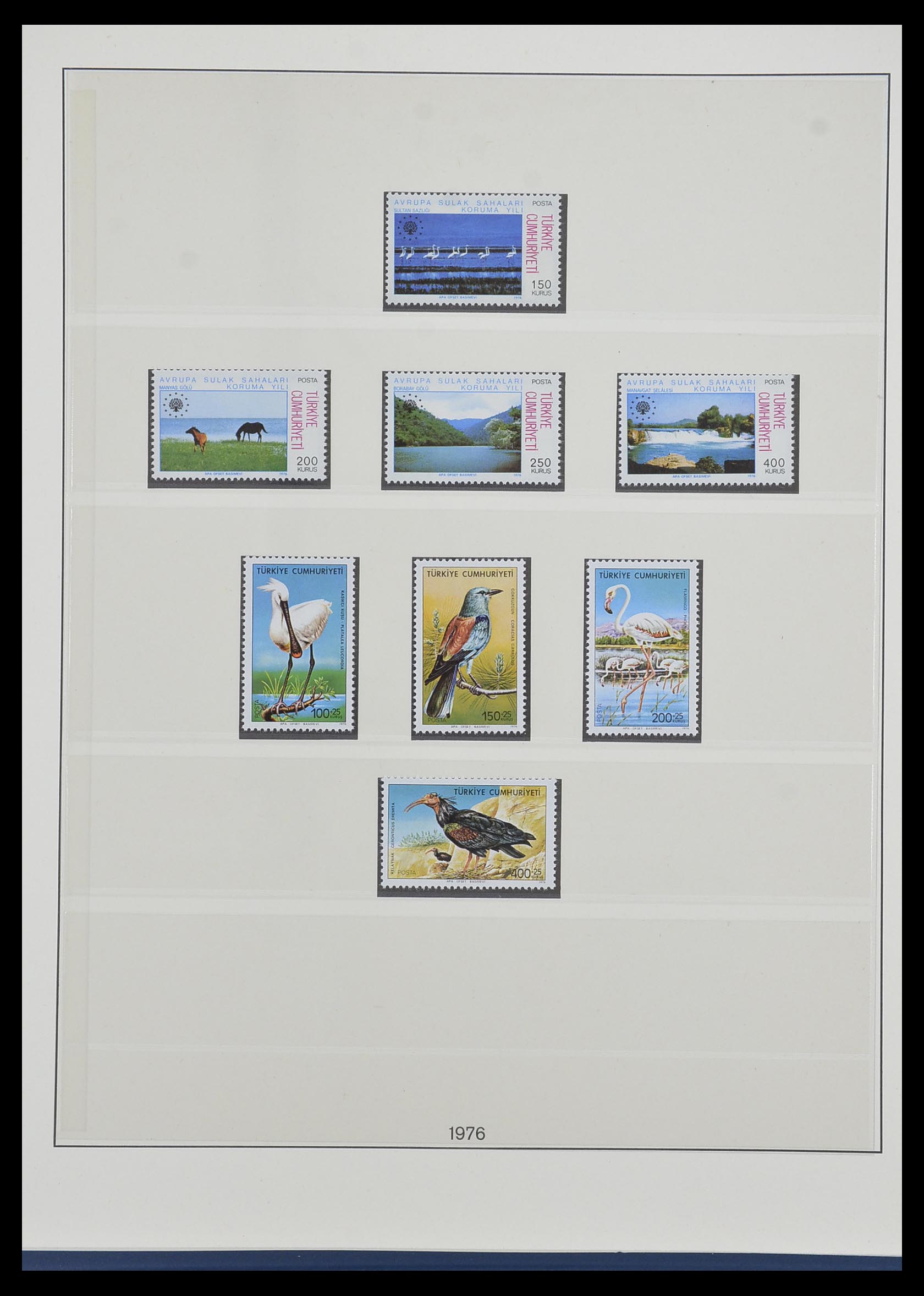 33984 127 - Postzegelverzameling 33984 Turkije 1938-1990.