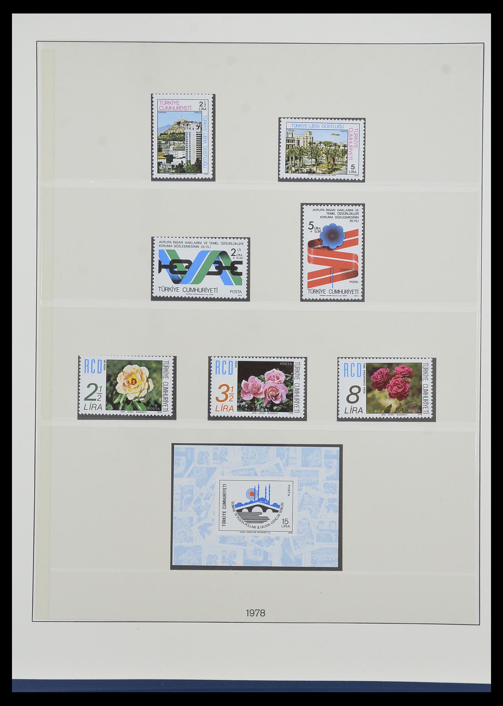 33984 133 - Postzegelverzameling 33984 Turkije 1938-1990.