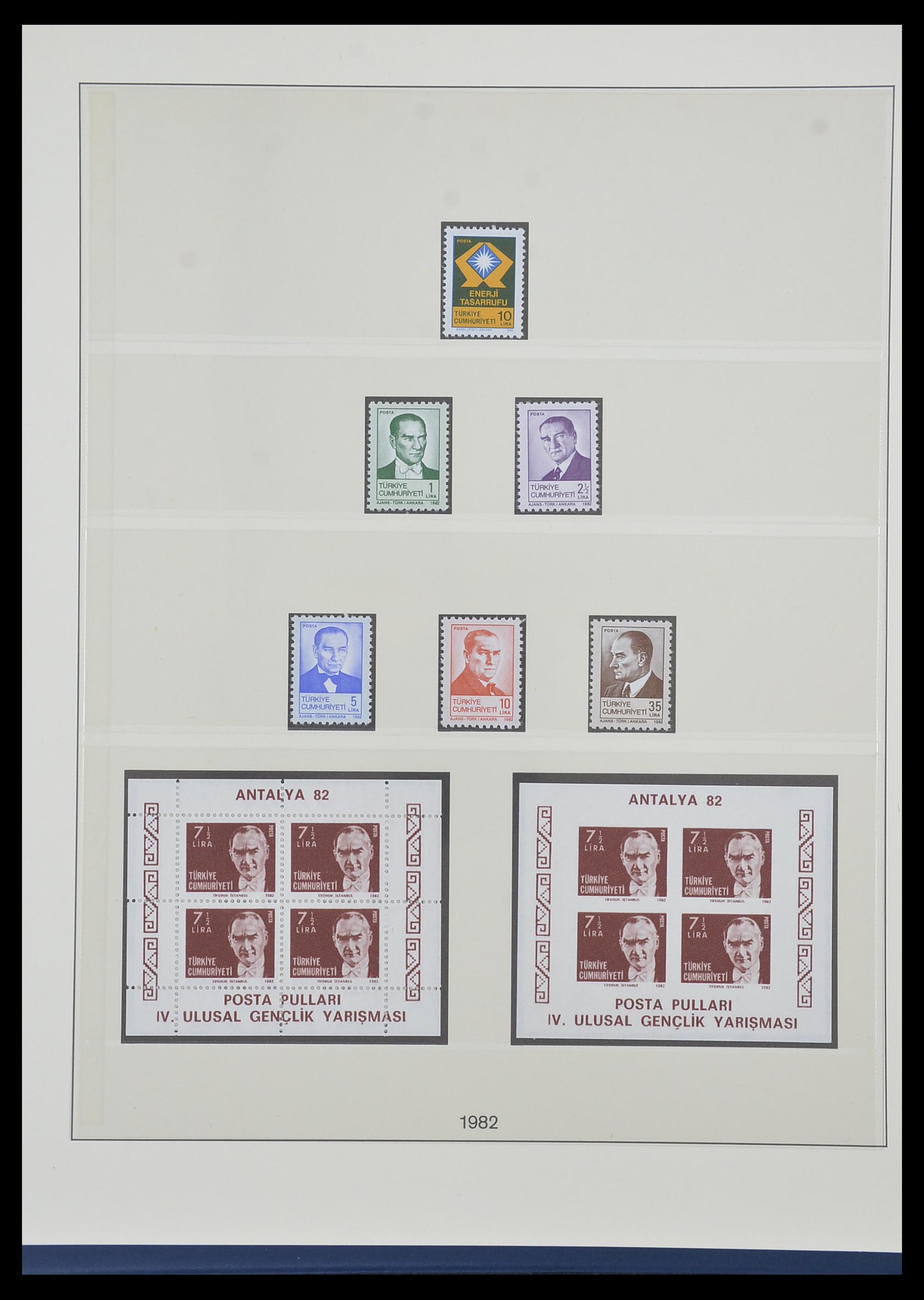 33984 144 - Postzegelverzameling 33984 Turkije 1938-1990.