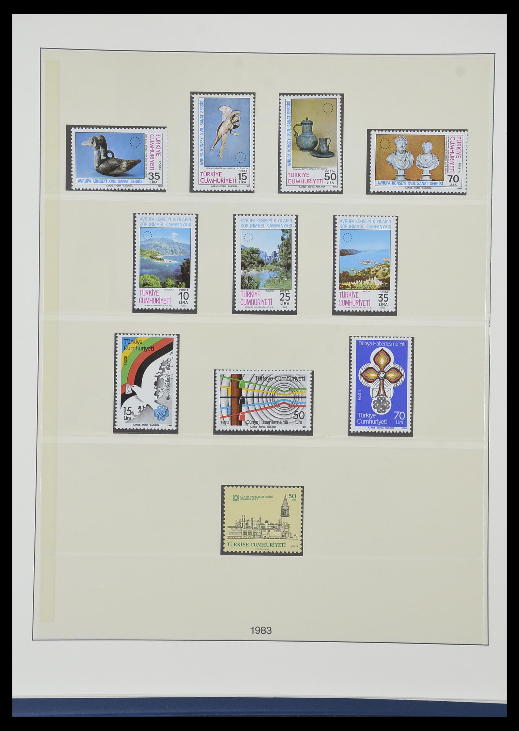 33984 149 - Postzegelverzameling 33984 Turkije 1938-1990.