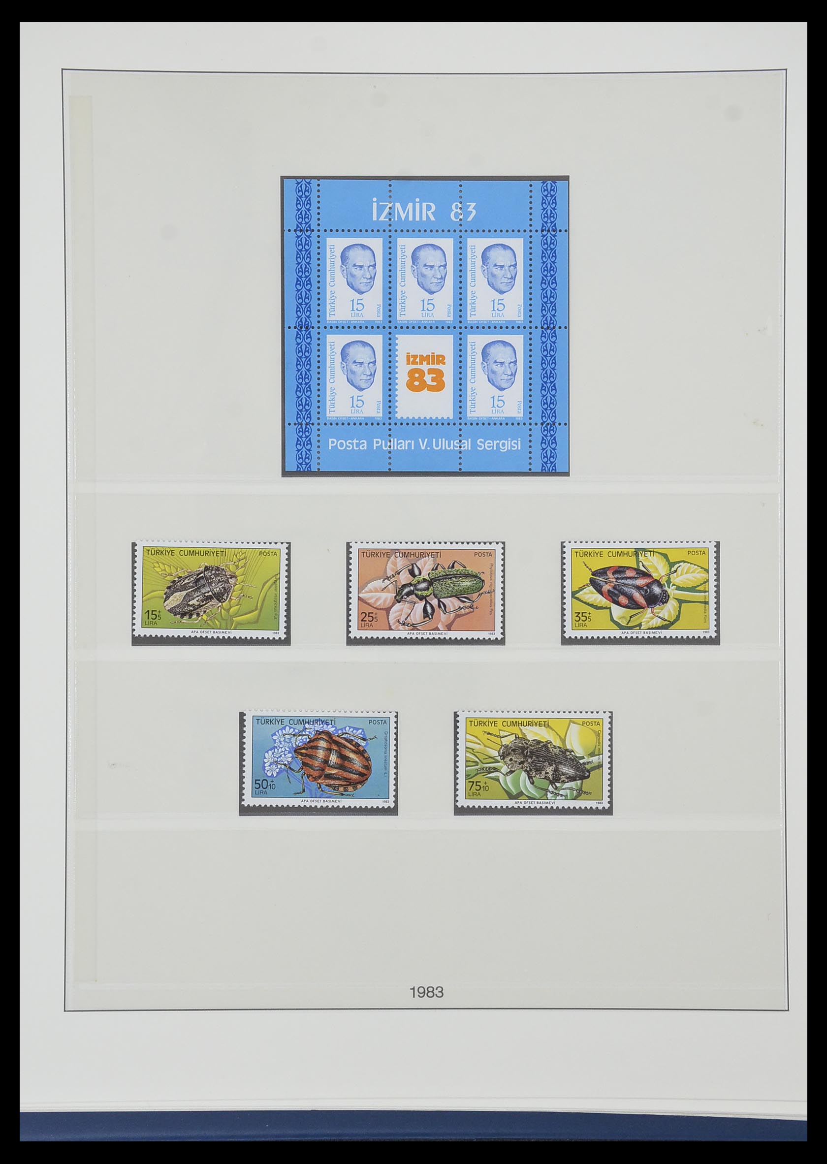33984 150 - Postzegelverzameling 33984 Turkije 1938-1990.
