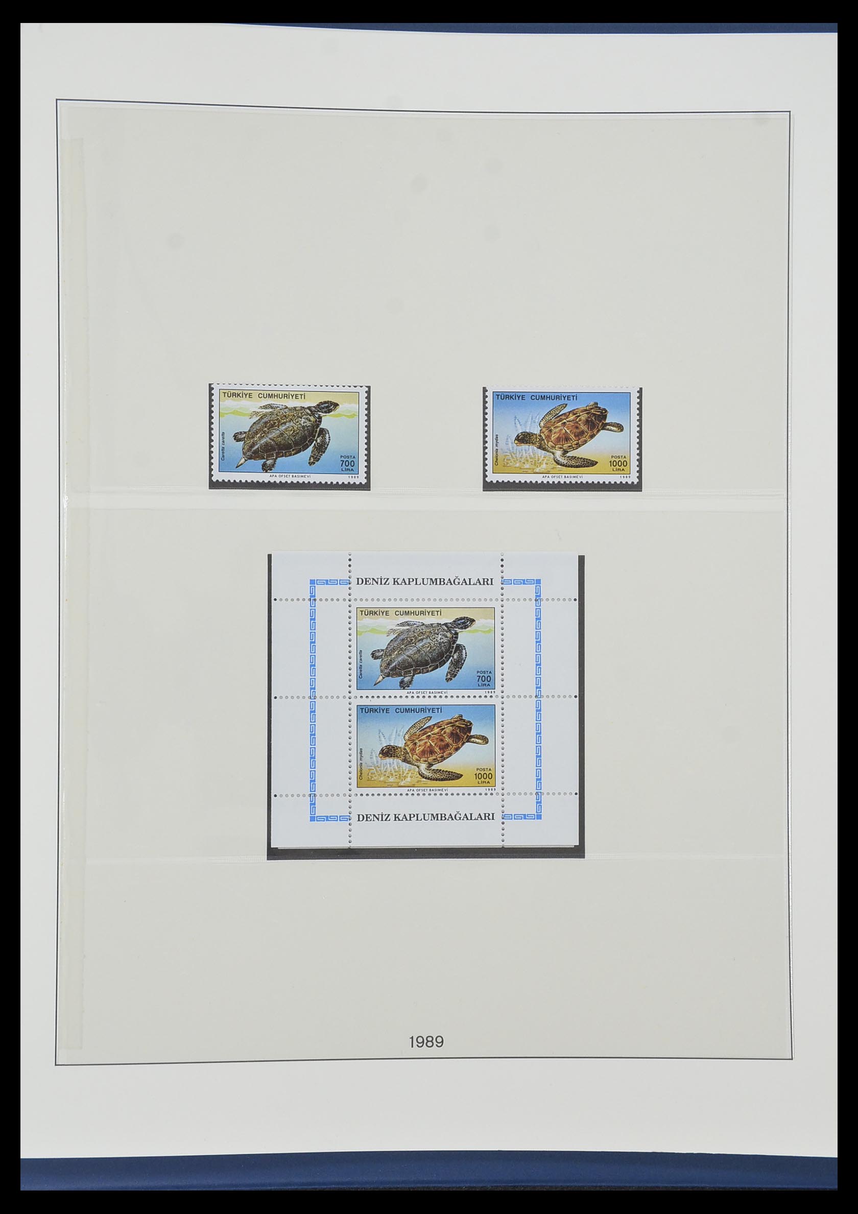 33984 175 - Postzegelverzameling 33984 Turkije 1938-1990.