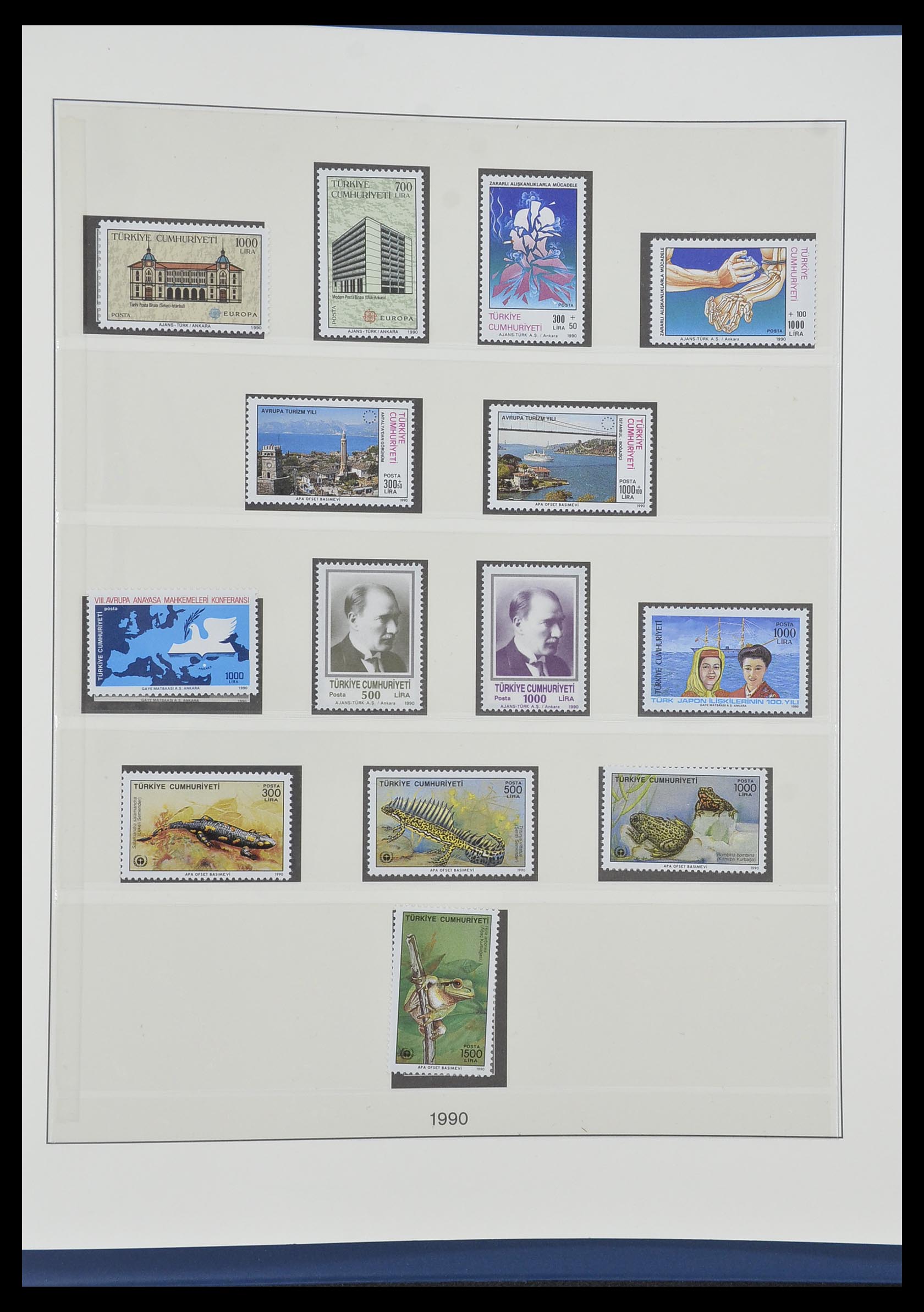 33984 177 - Stamp collection 33984 Turkey 1938-1990.