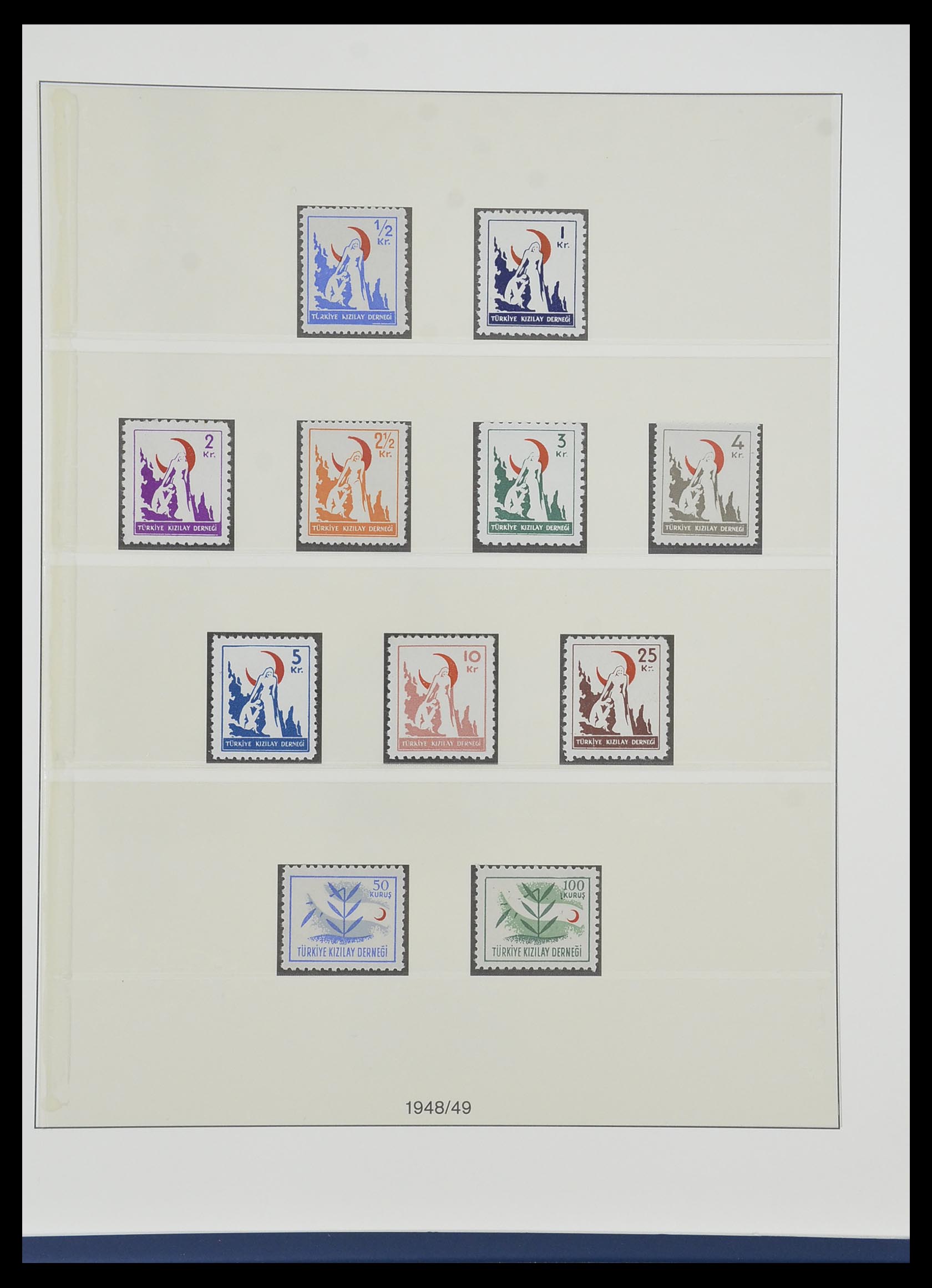 33984 193 - Postzegelverzameling 33984 Turkije 1938-1990.
