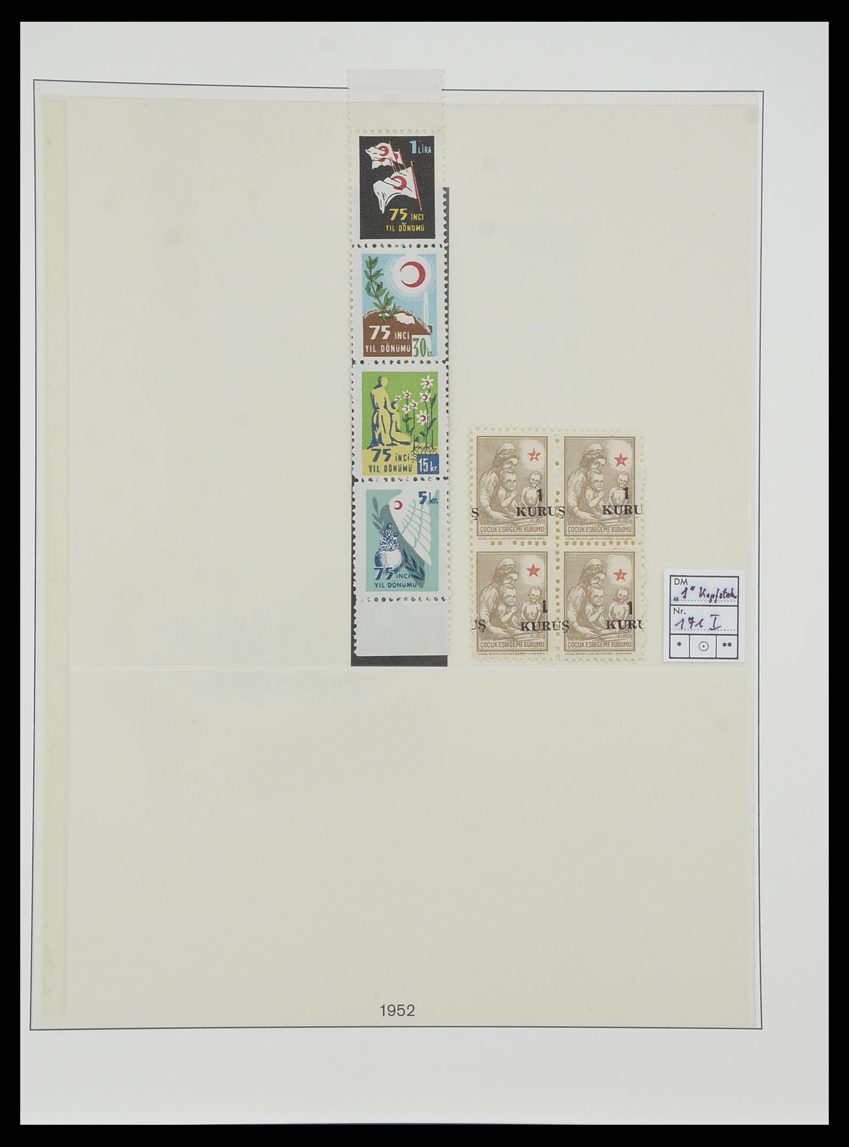 33984 196 - Postzegelverzameling 33984 Turkije 1938-1990.
