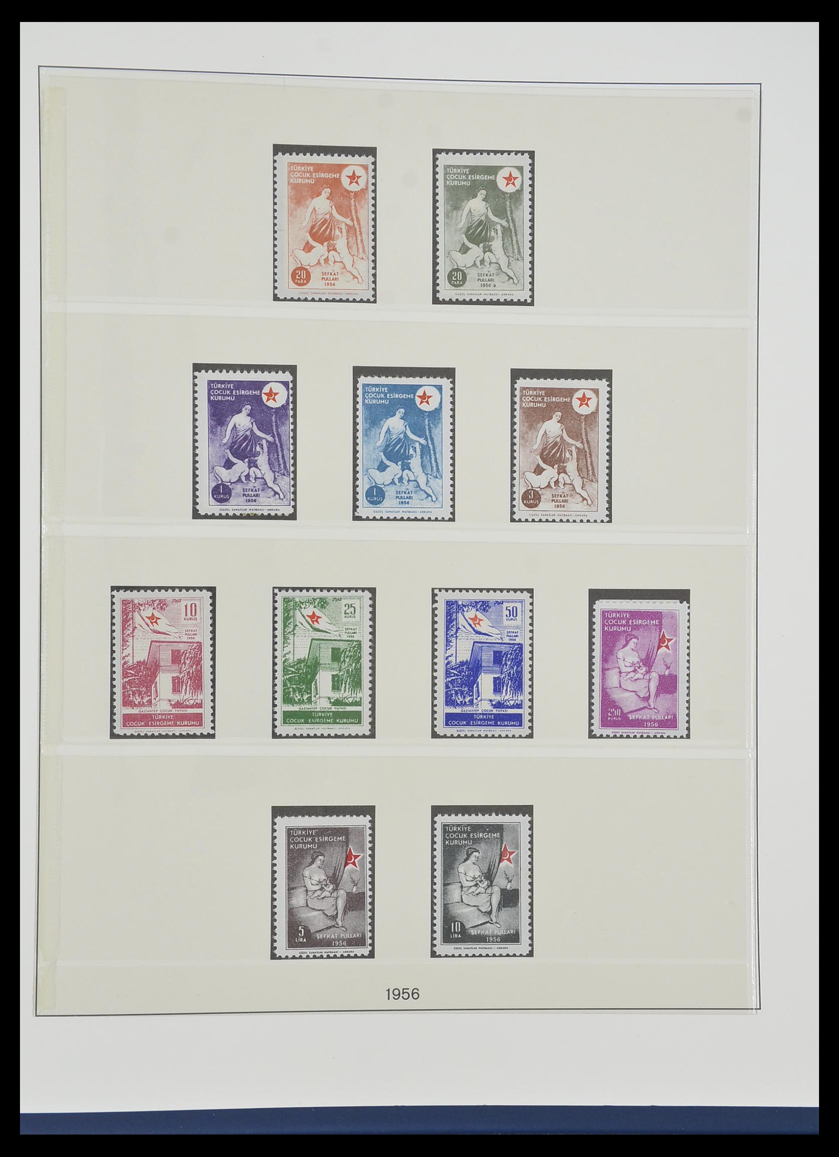 33984 199 - Postzegelverzameling 33984 Turkije 1938-1990.
