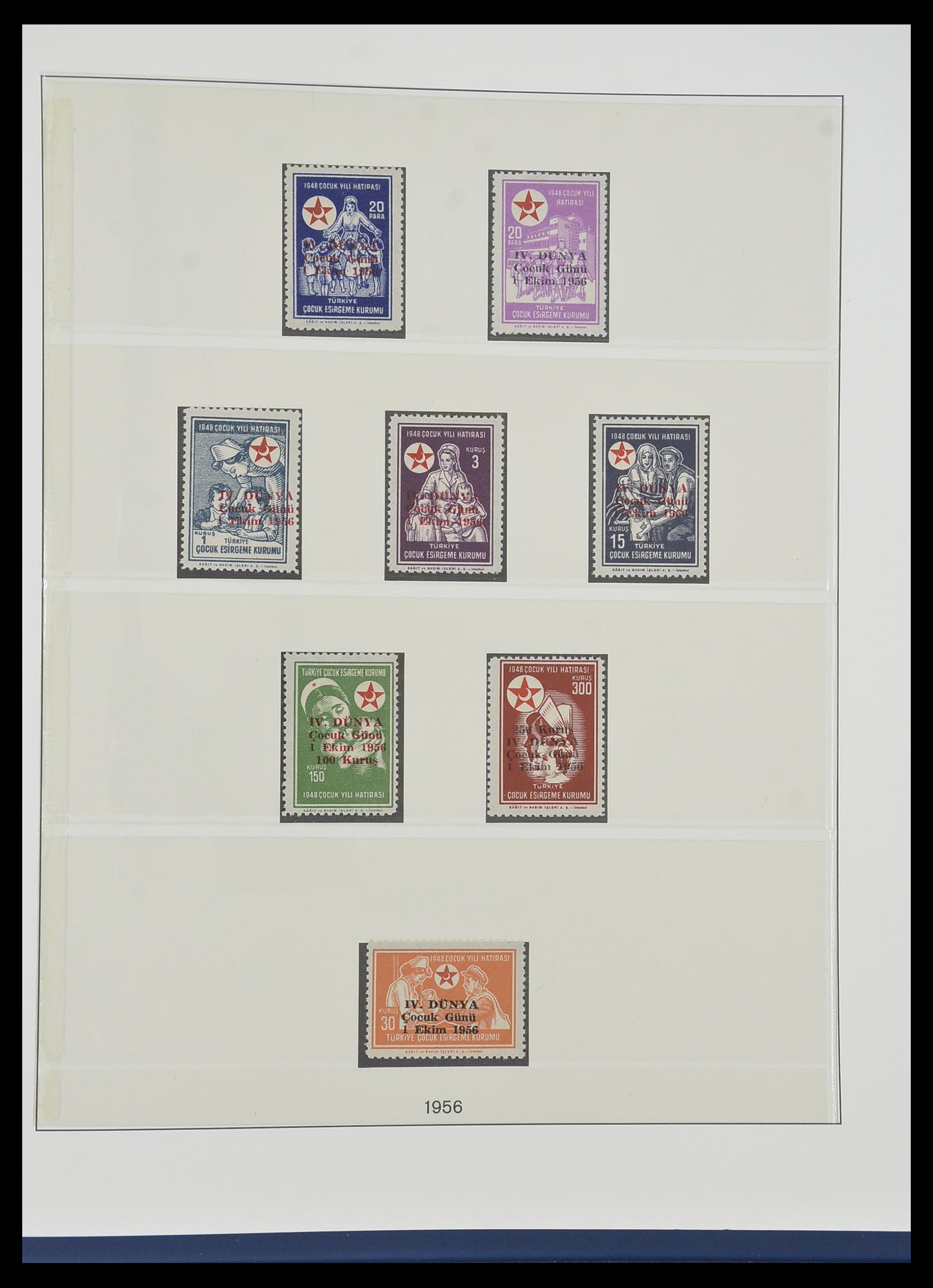 33984 200 - Postzegelverzameling 33984 Turkije 1938-1990.